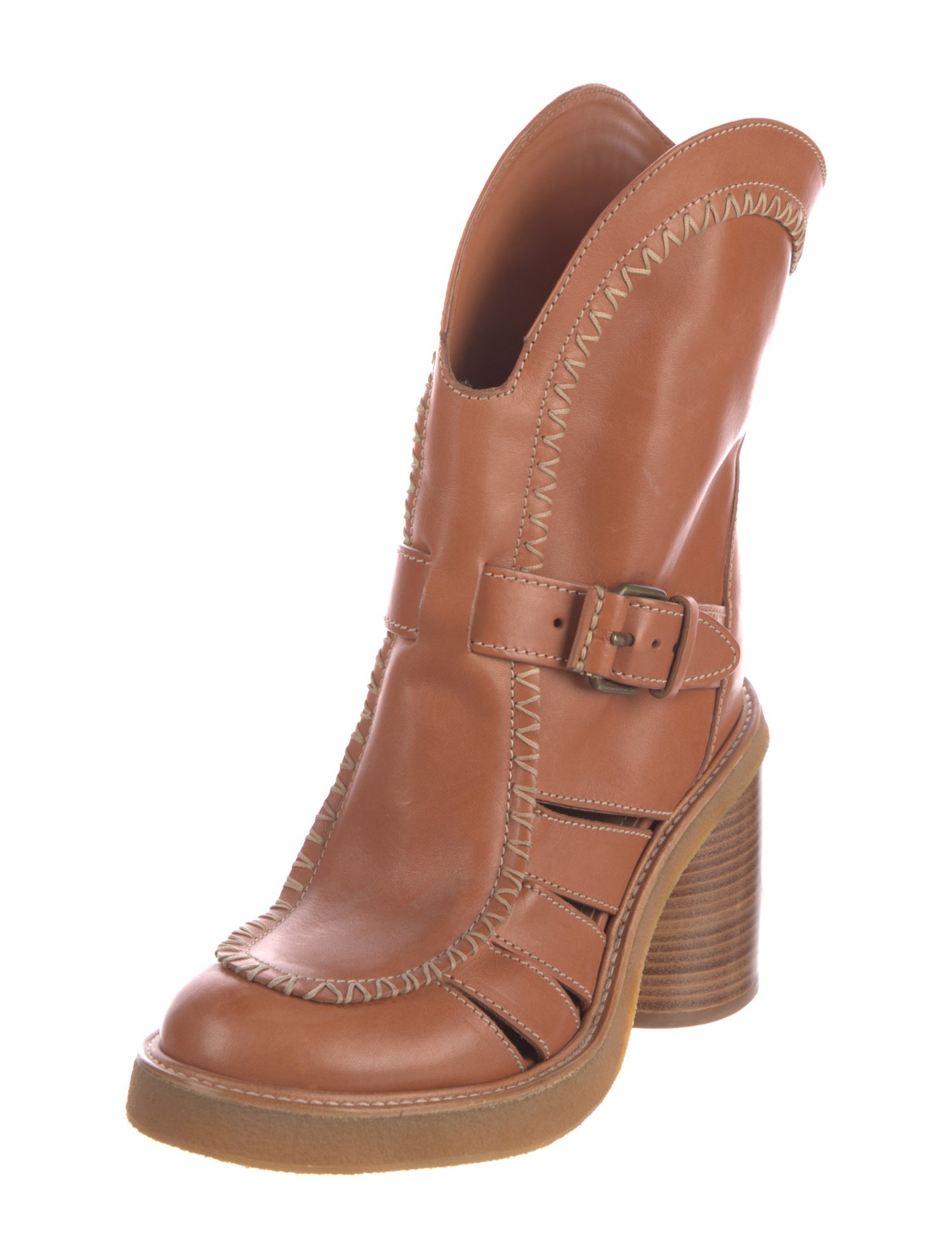 Zimmermann Leather Western Boots