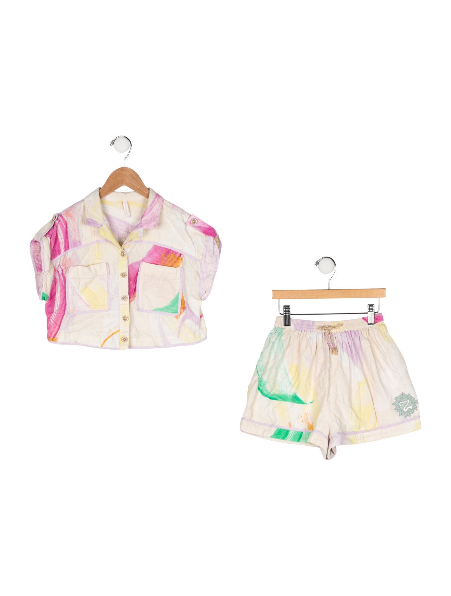 Zimmermann Girls' Printed Short Set