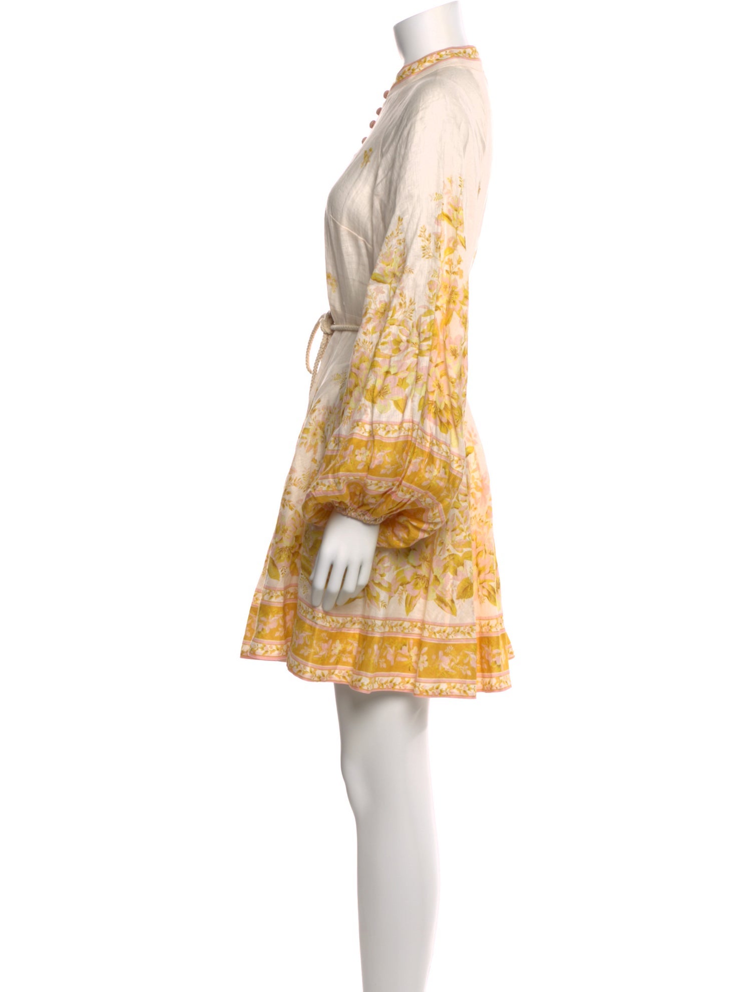 Zimmermann Linen Mini Dress