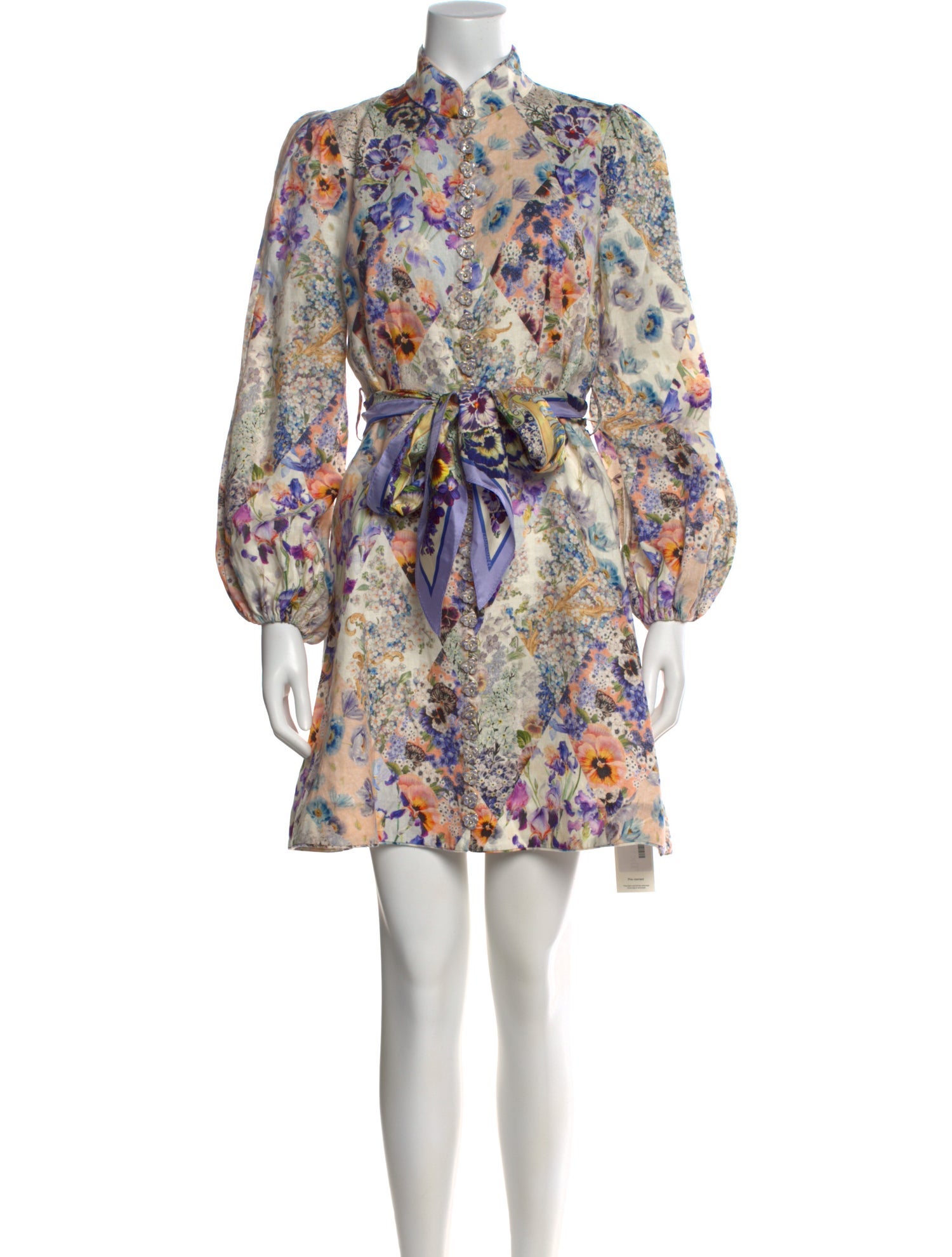 Zimmermann Linen Mini Dress