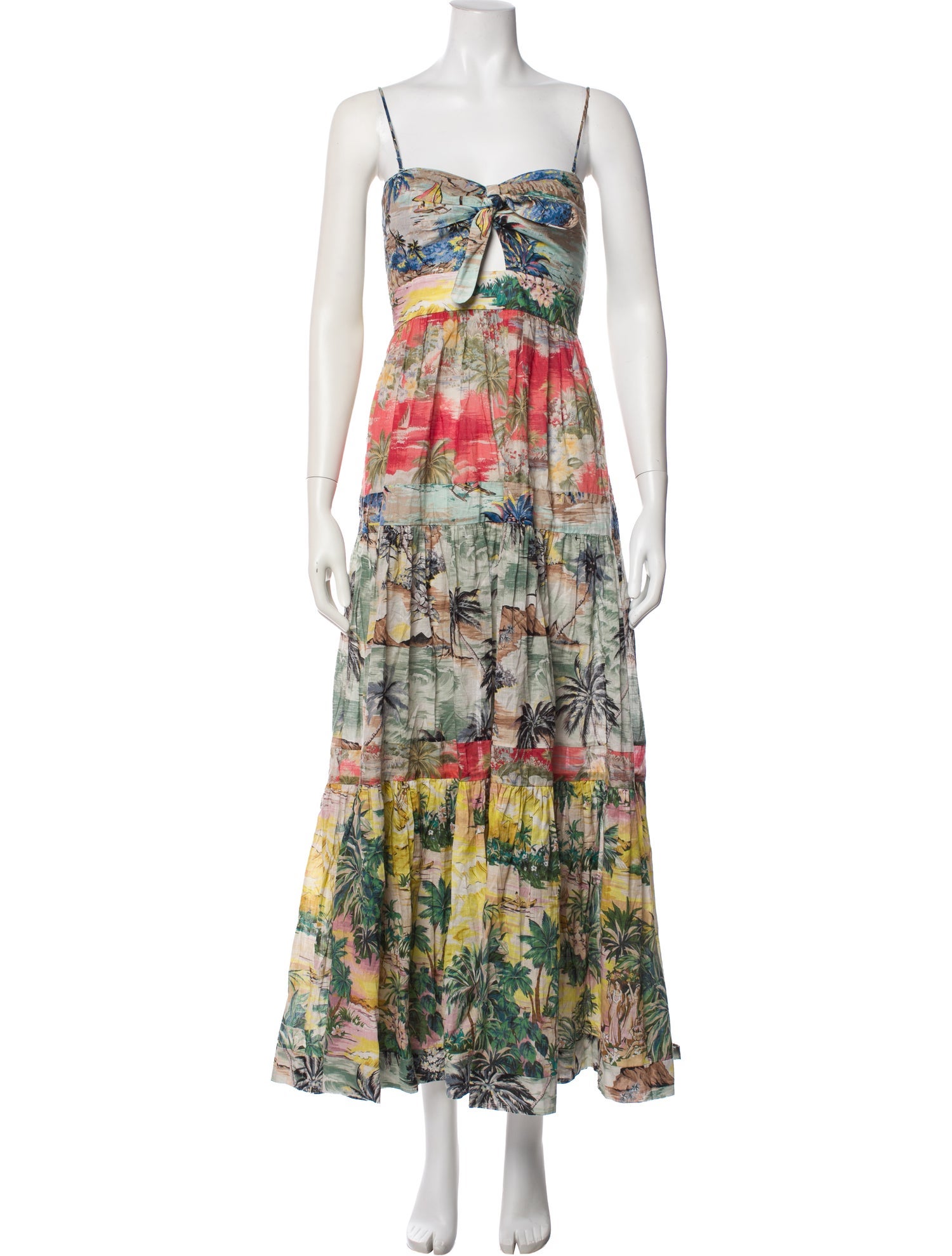 Zimmermann Printed Long Dress