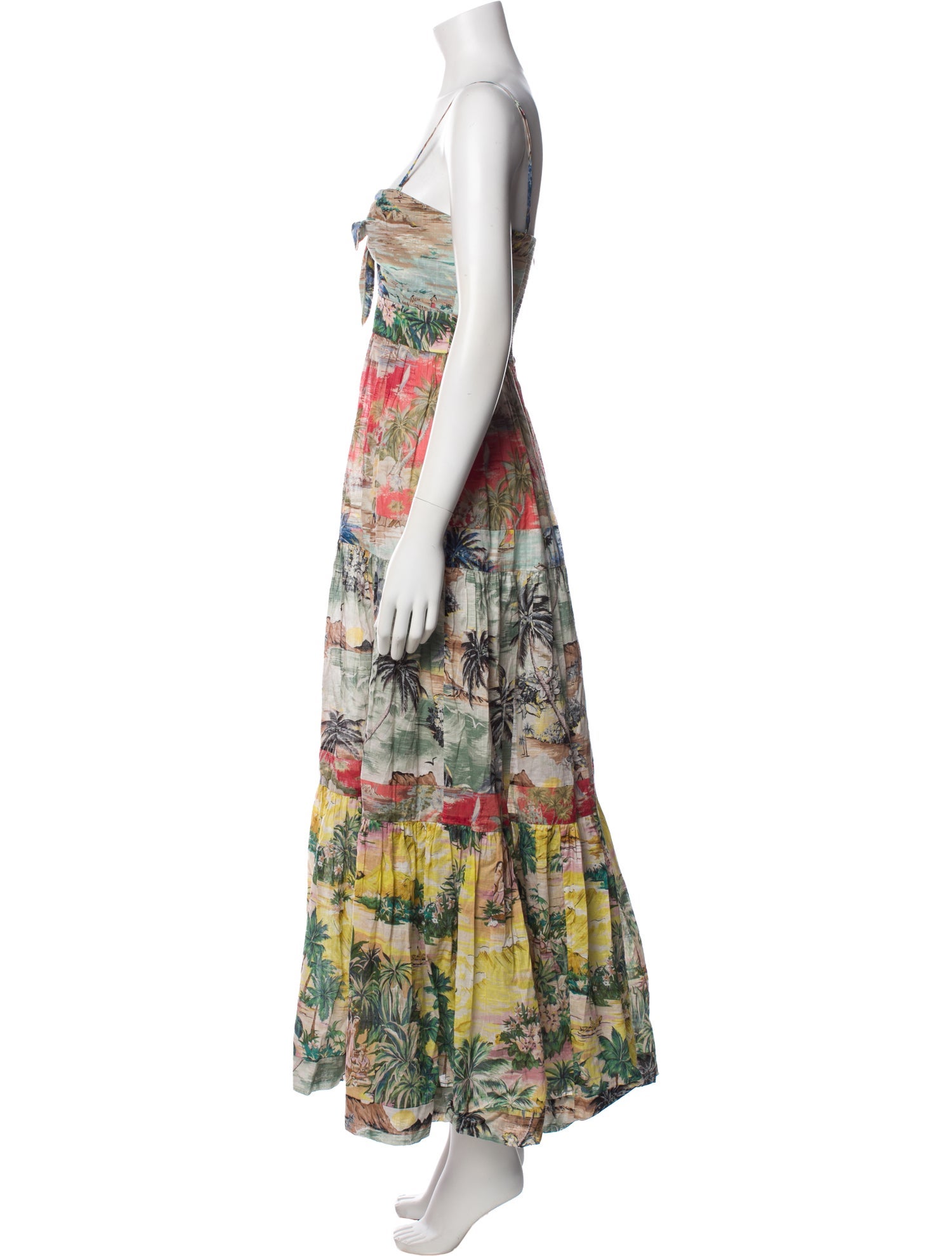 Zimmermann Printed Long Dress