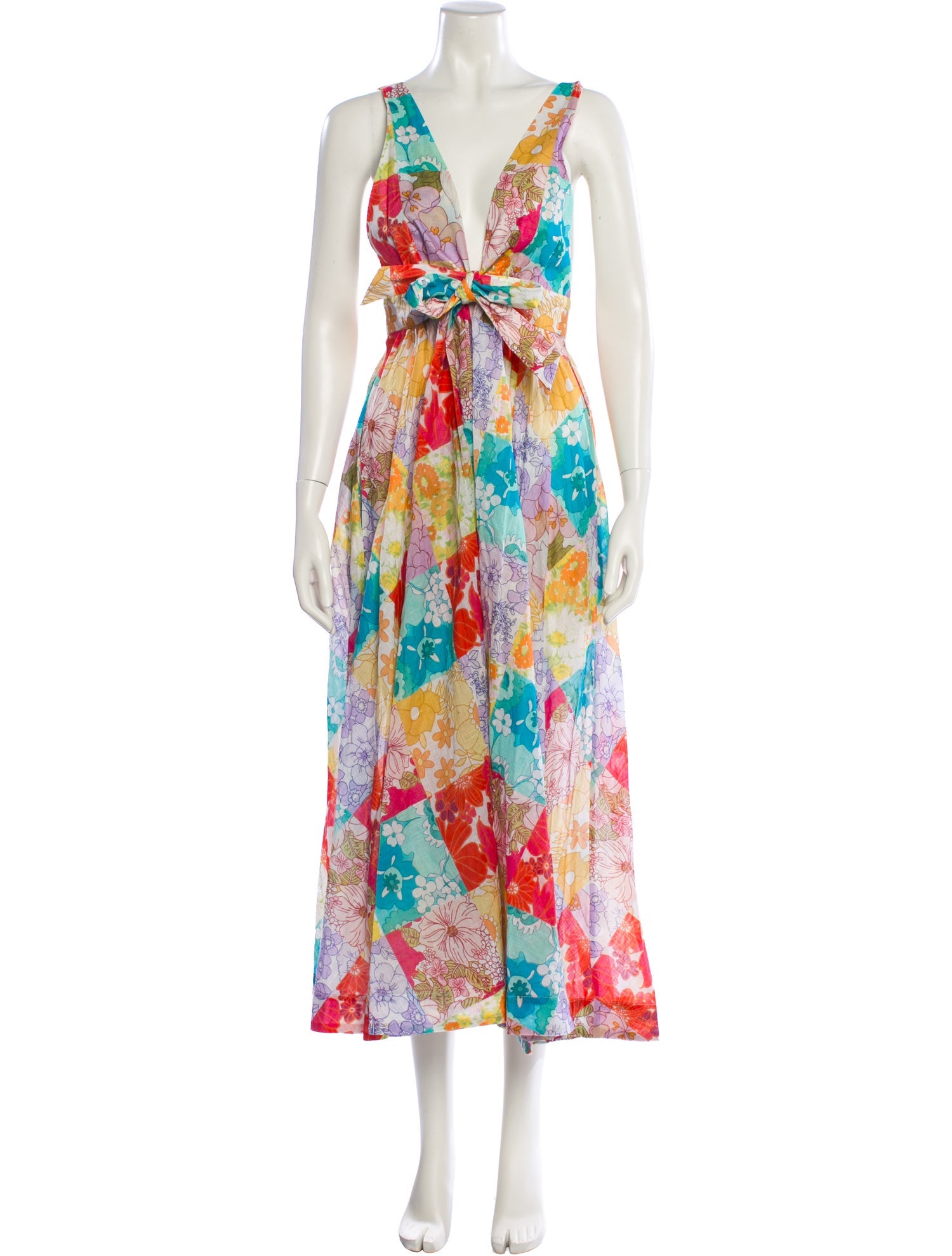 Zimmermann Floral Print Long Dress