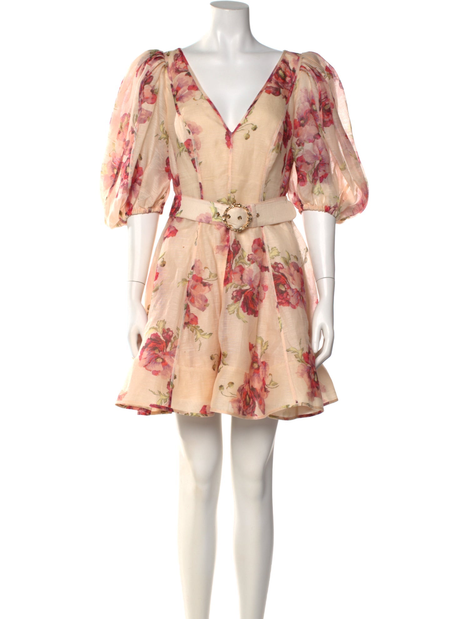 Zimmermann Linen Mini Dress