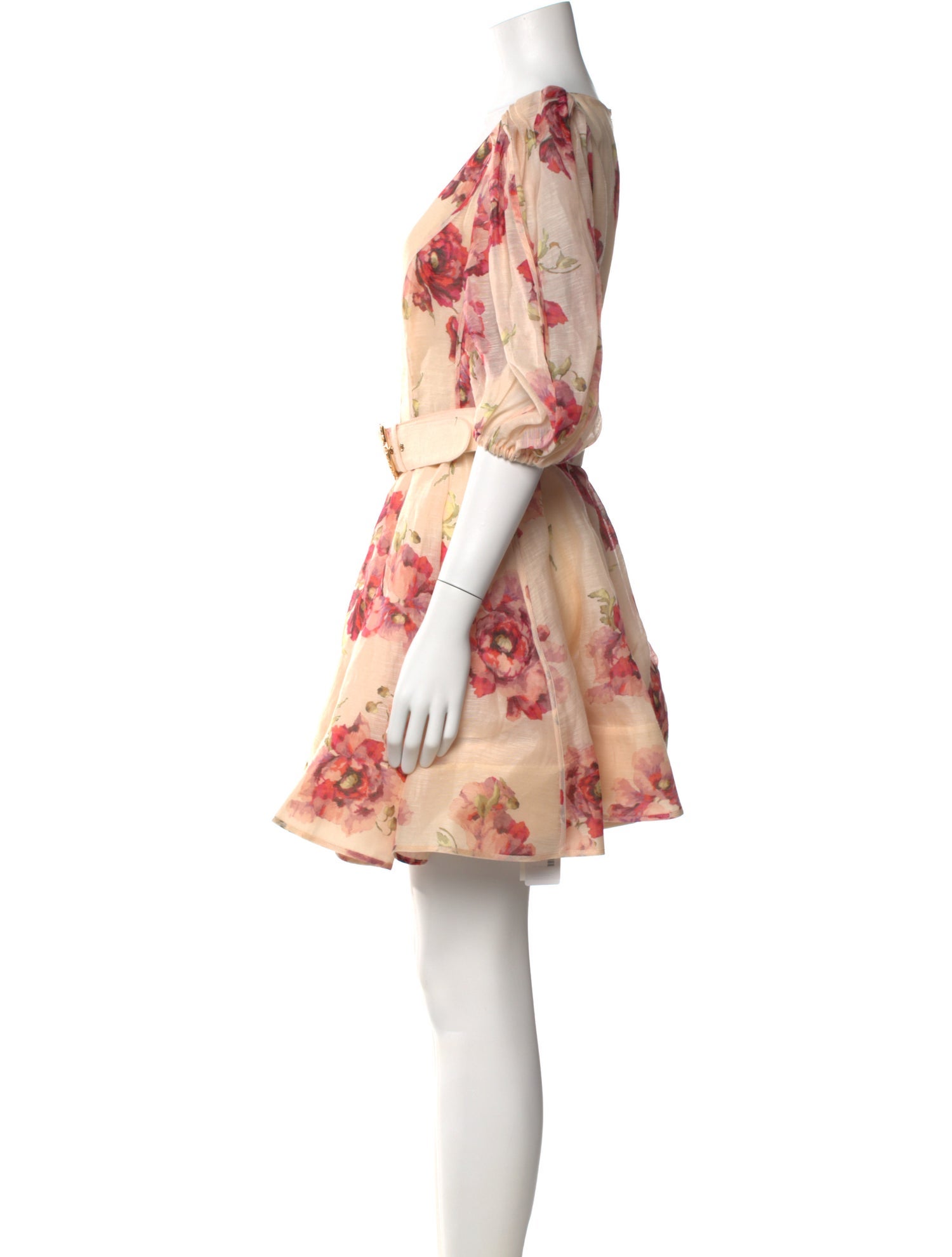 Zimmermann Linen Mini Dress