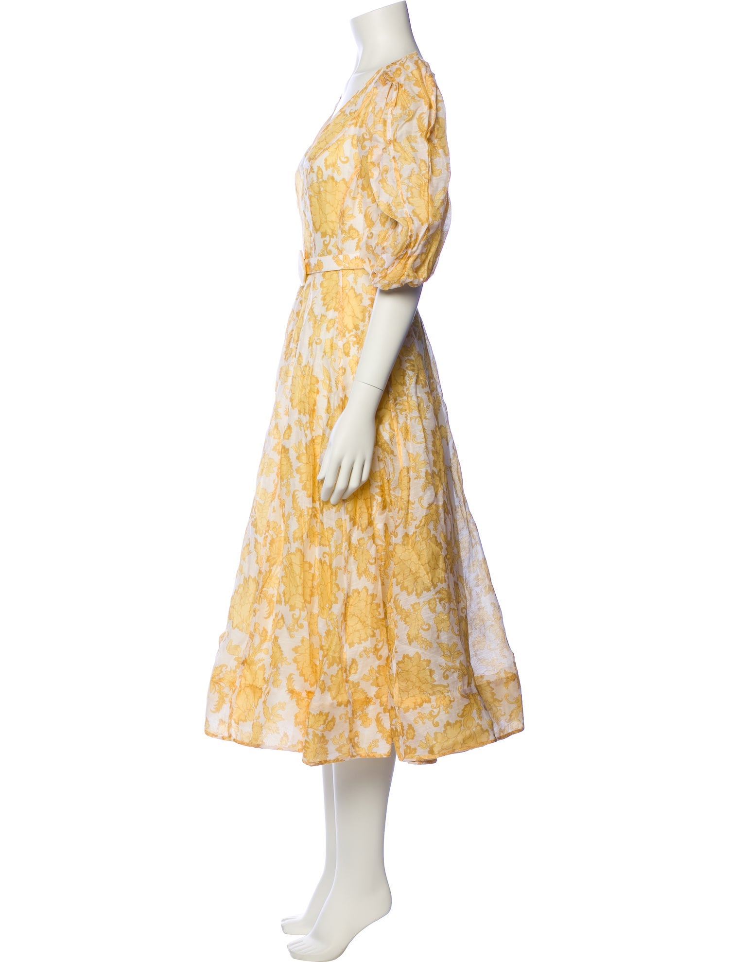 Zimmermann Linen Midi Length Dress