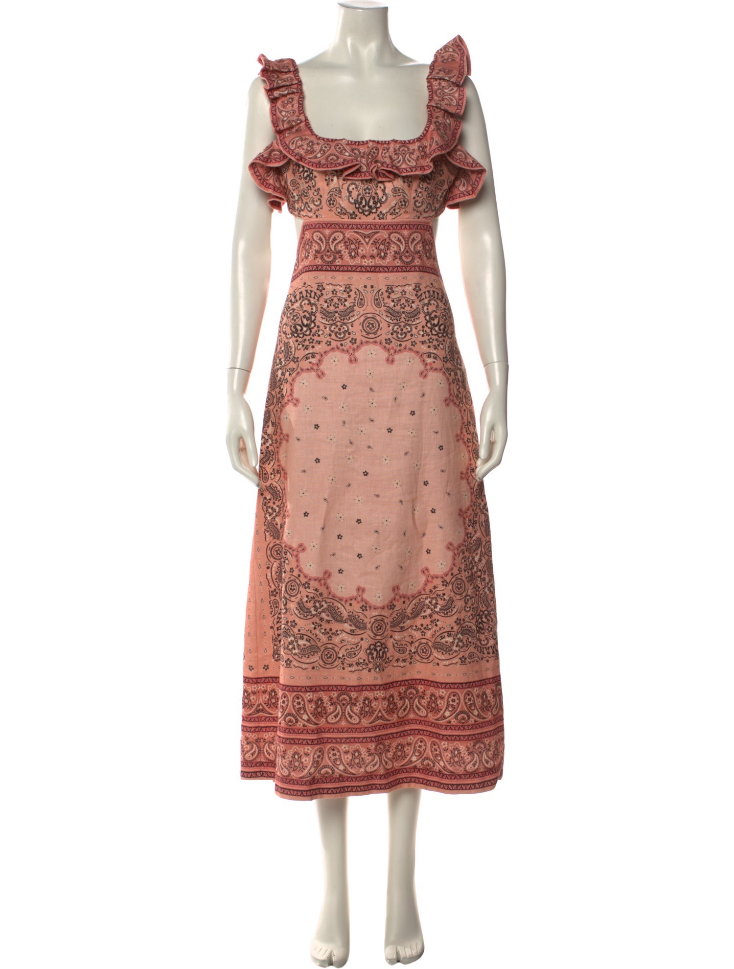 Zimmermann Linen Long Dress