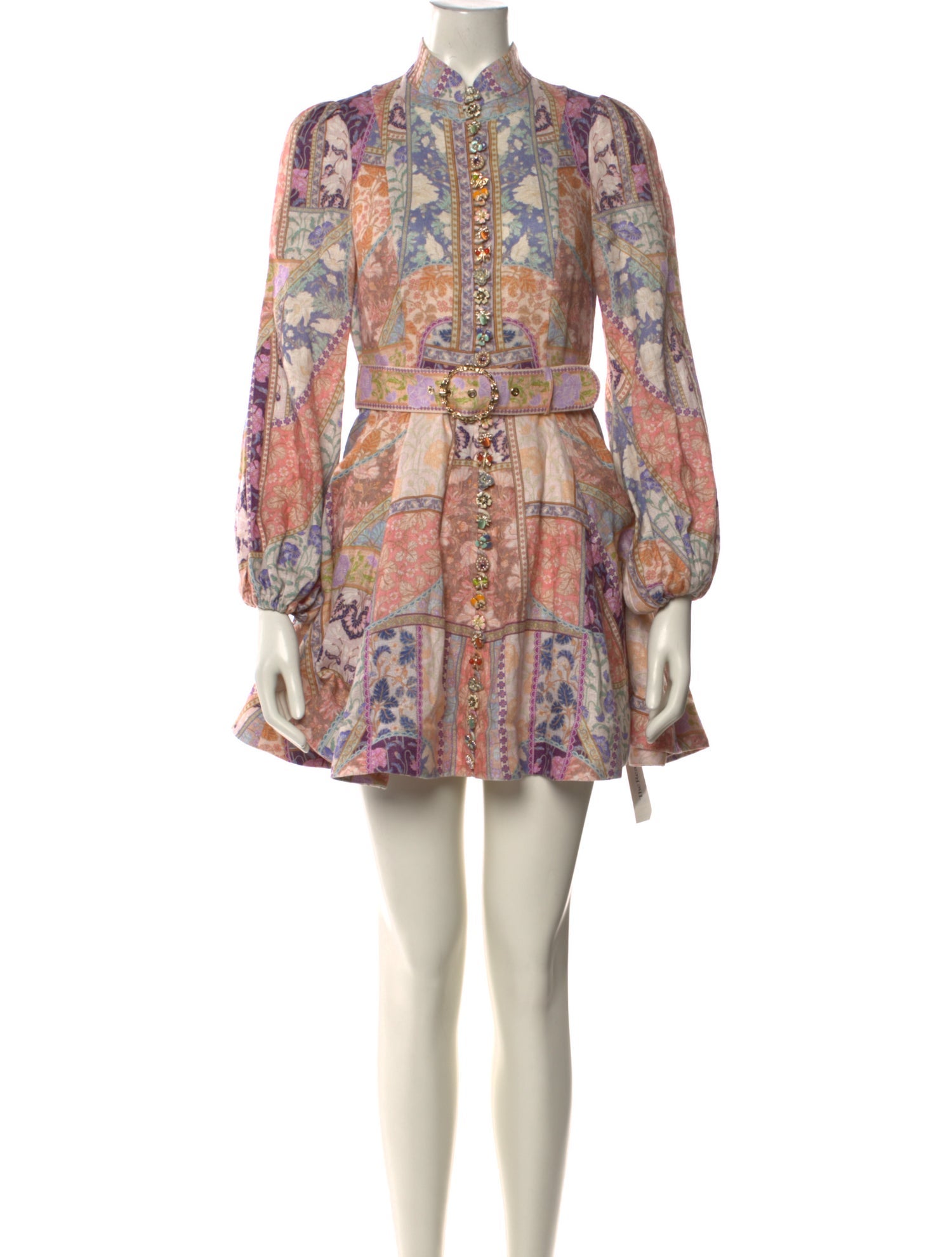 Zimmermann Linen Mini Dress