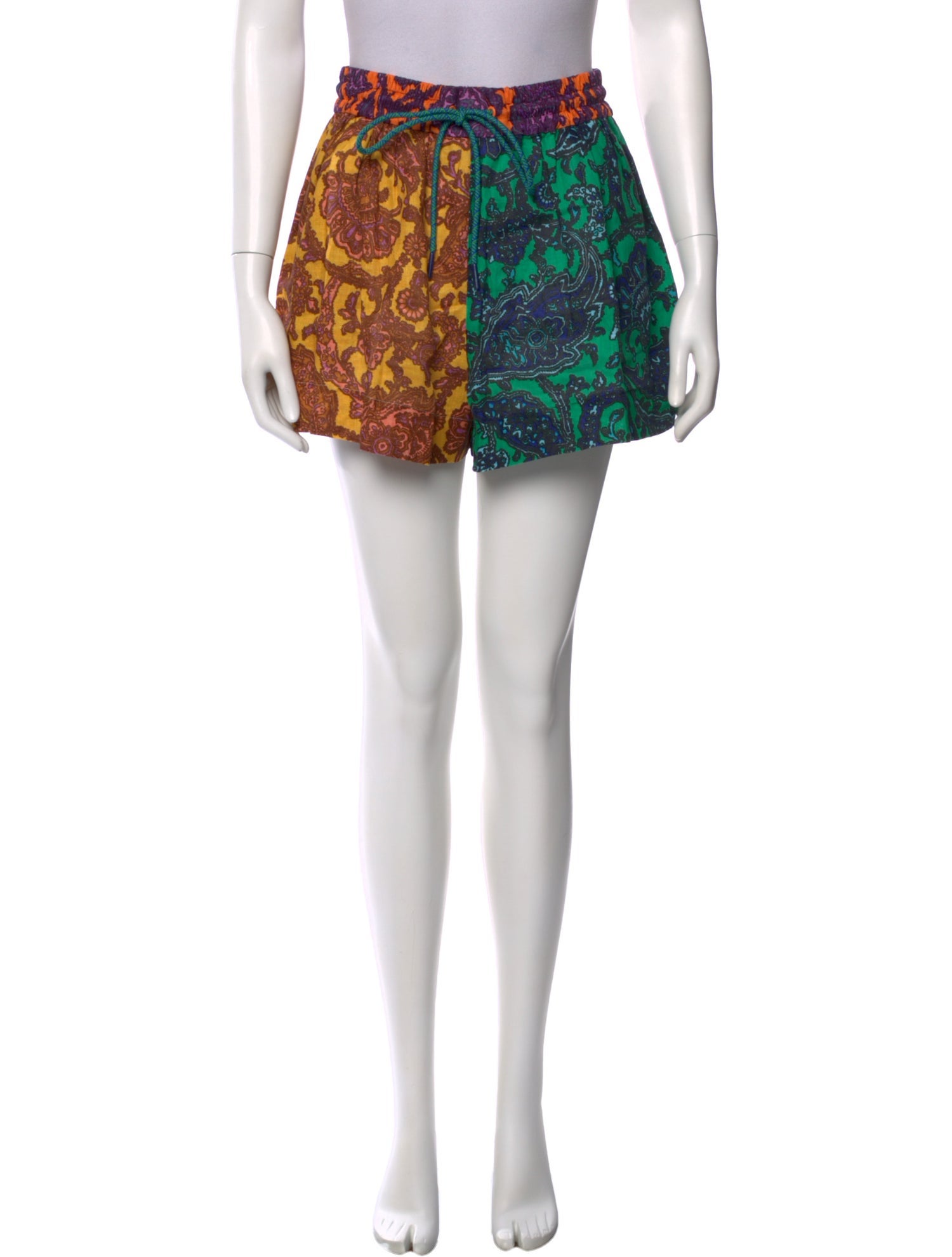 Zimmermann Linen Mini Shorts