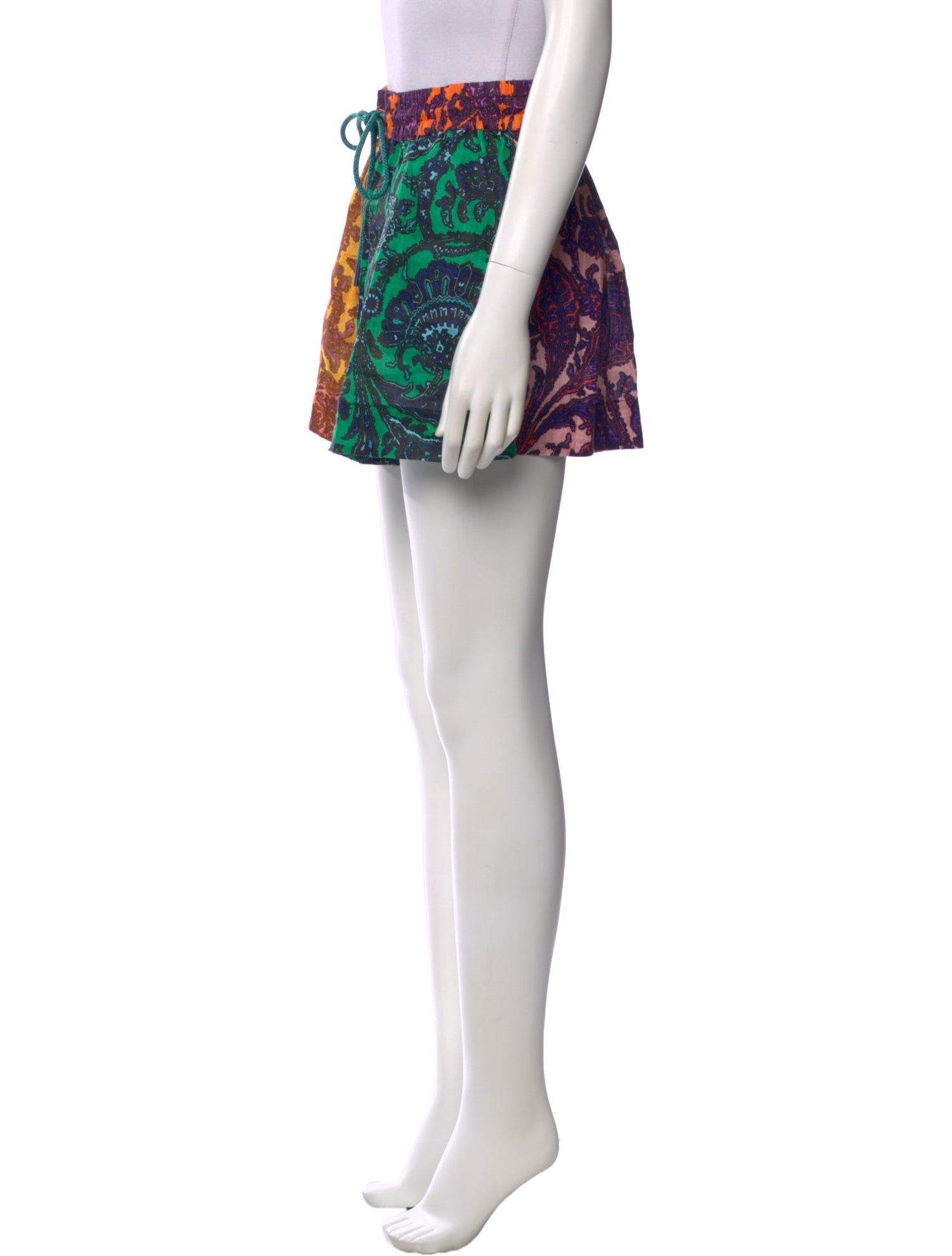 Zimmermann Linen Mini Shorts