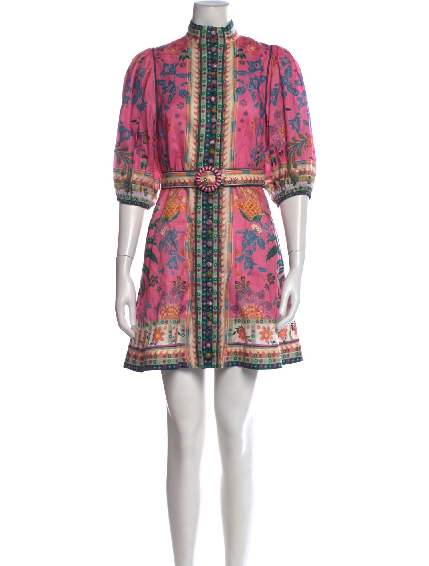 Zimmermann Linen Mini Dress