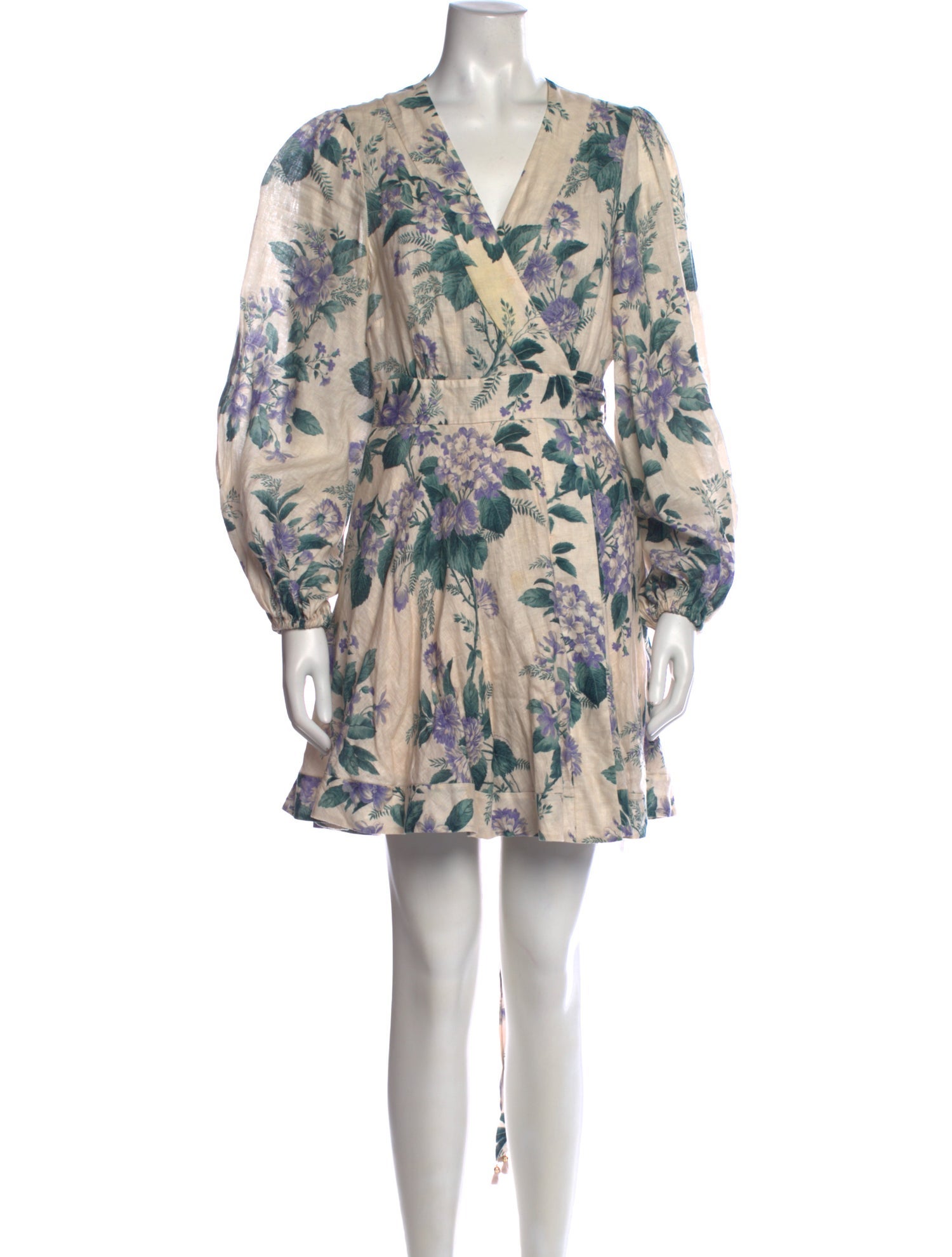 Zimmermann Linen Mini Dress