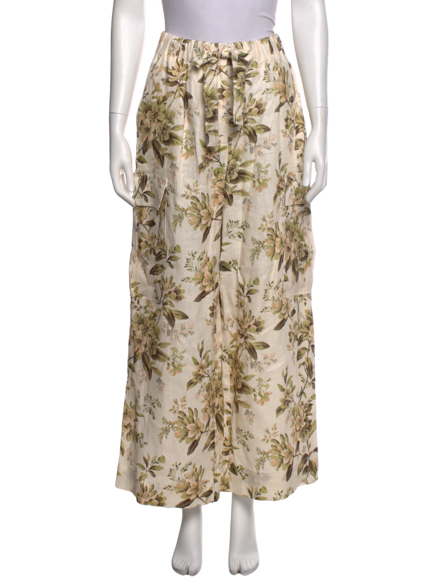 Zimmermann Linen Straight Leg Pants