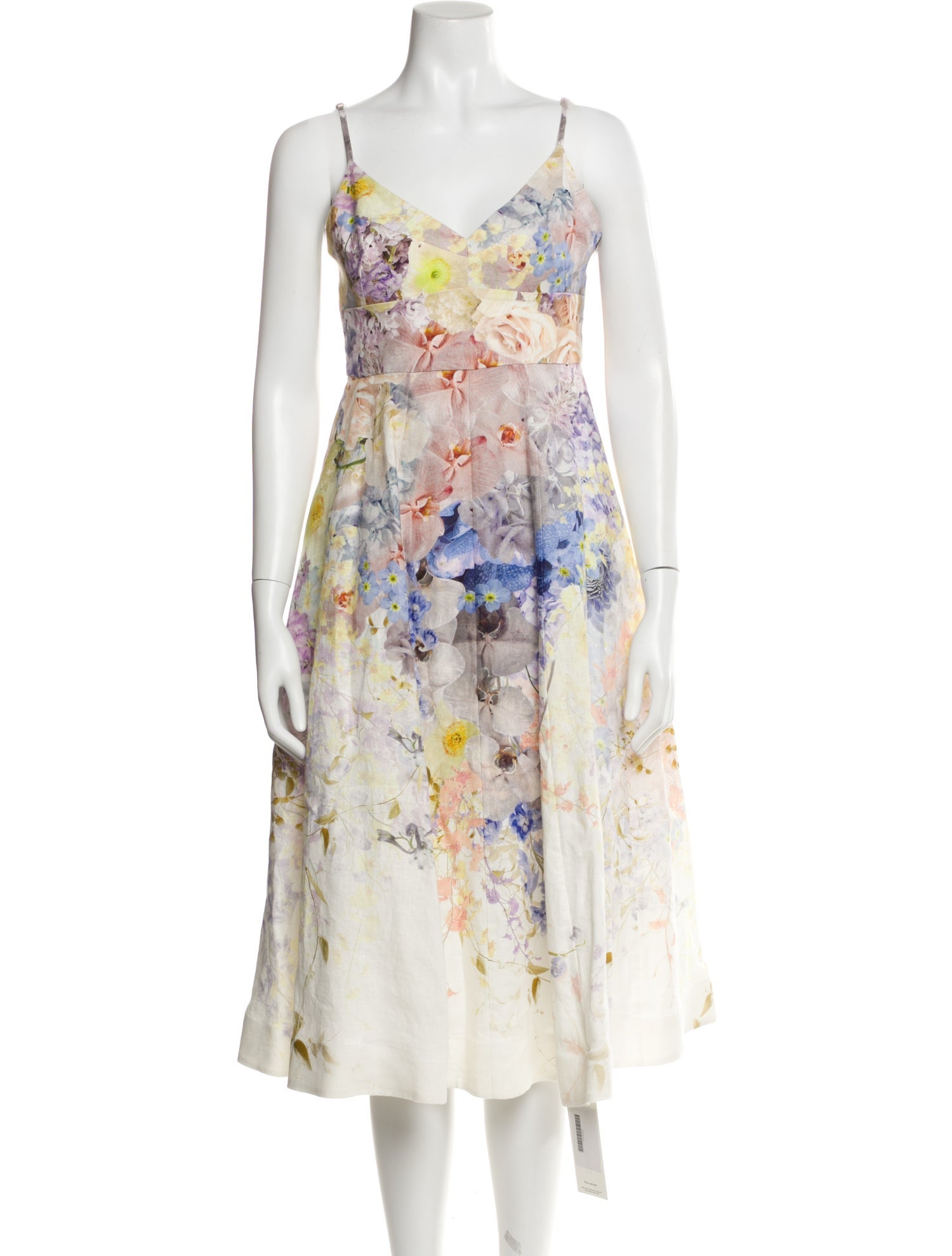 Zimmermann Linen Midi Length Dress