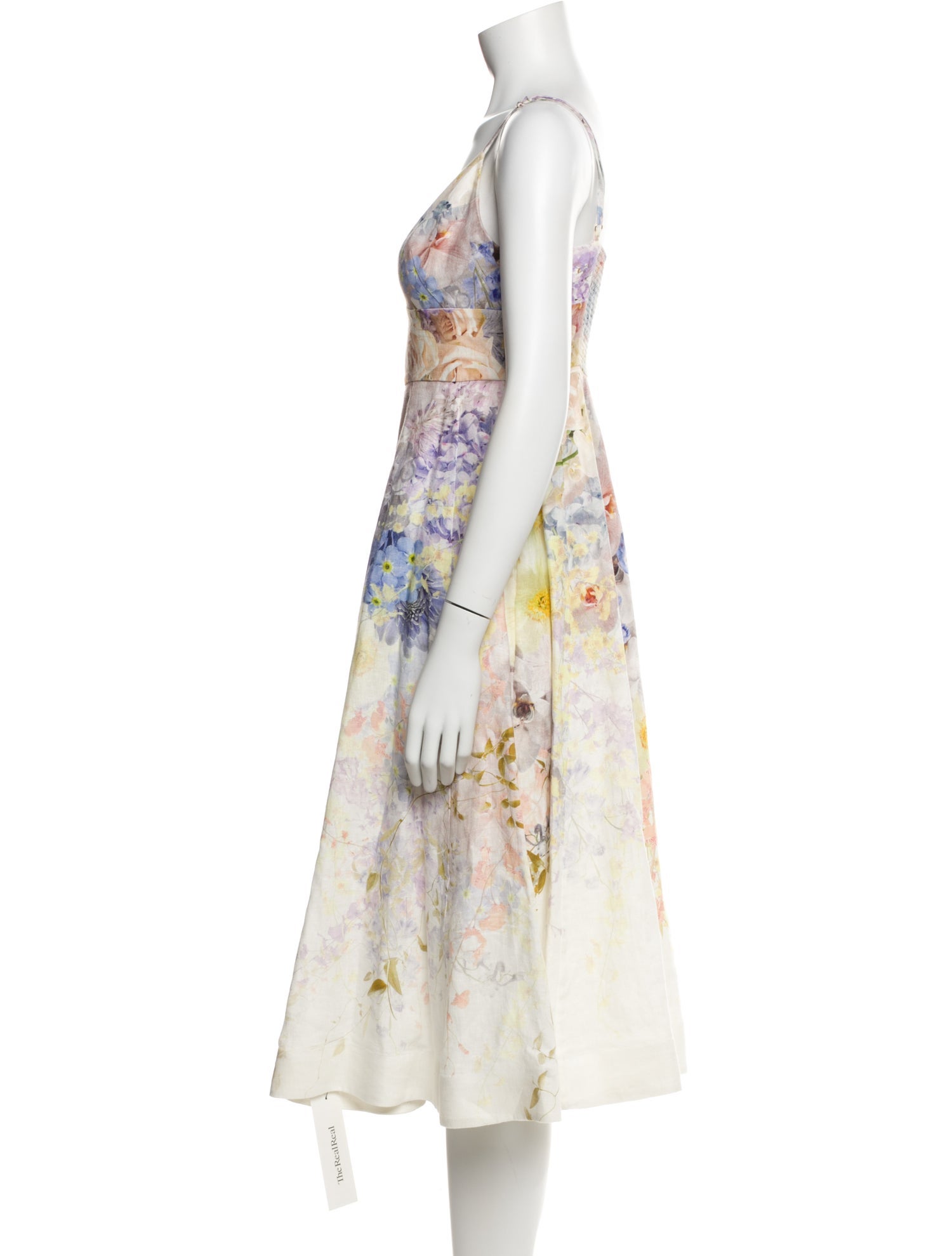 Zimmermann Linen Midi Length Dress