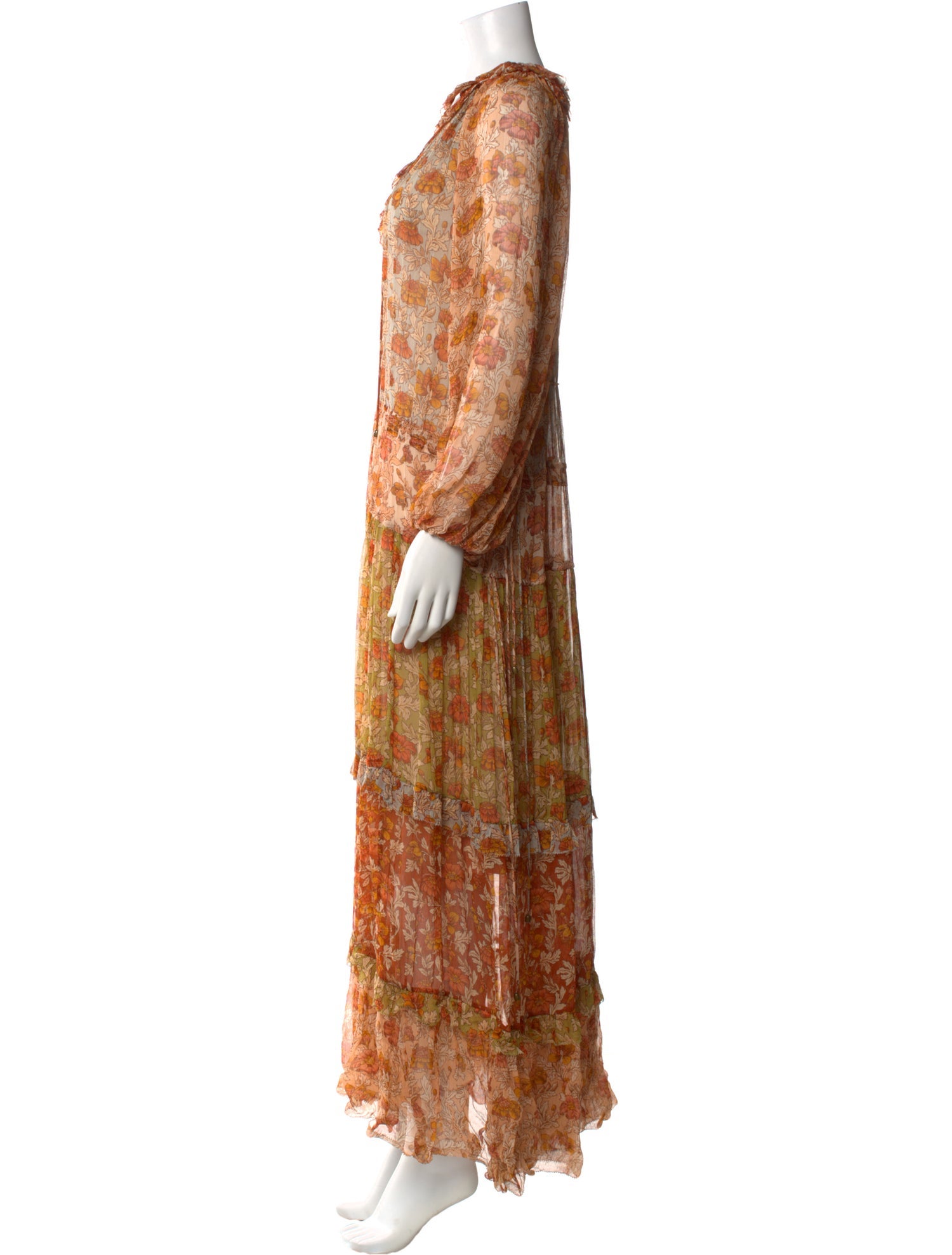 Zimmermann Printed Long Dress