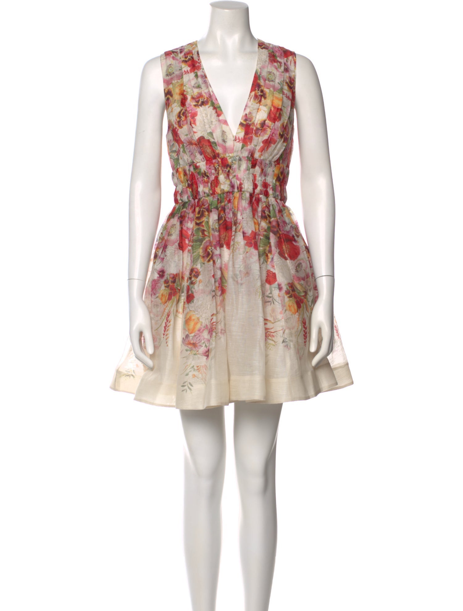 Zimmermann Linen Mini Dress