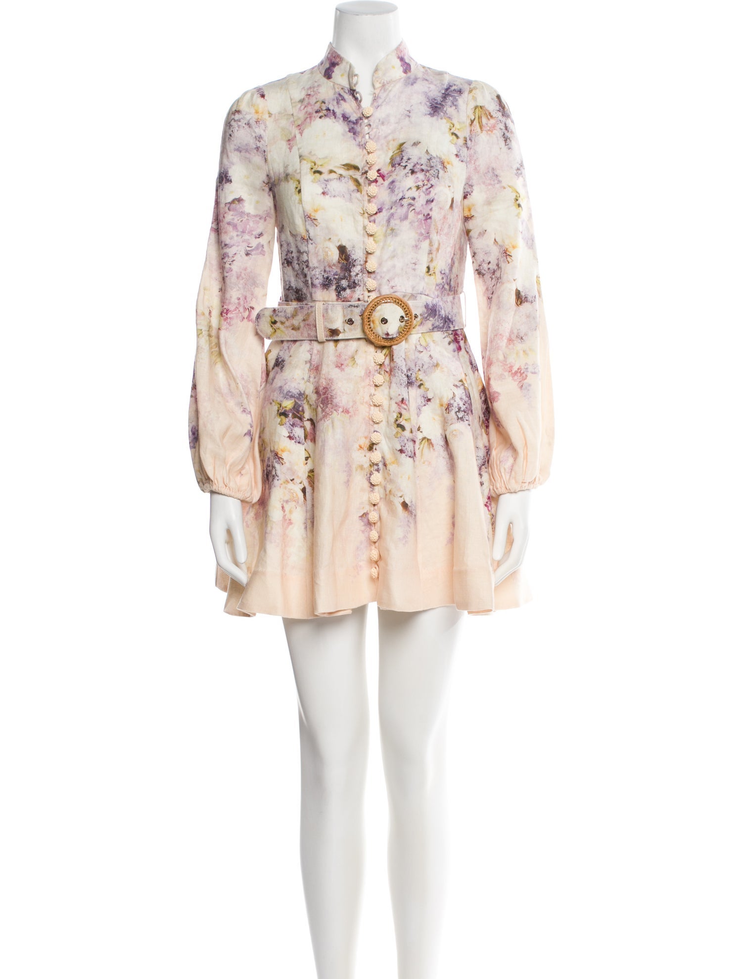 Zimmermann Linen Mini Dress