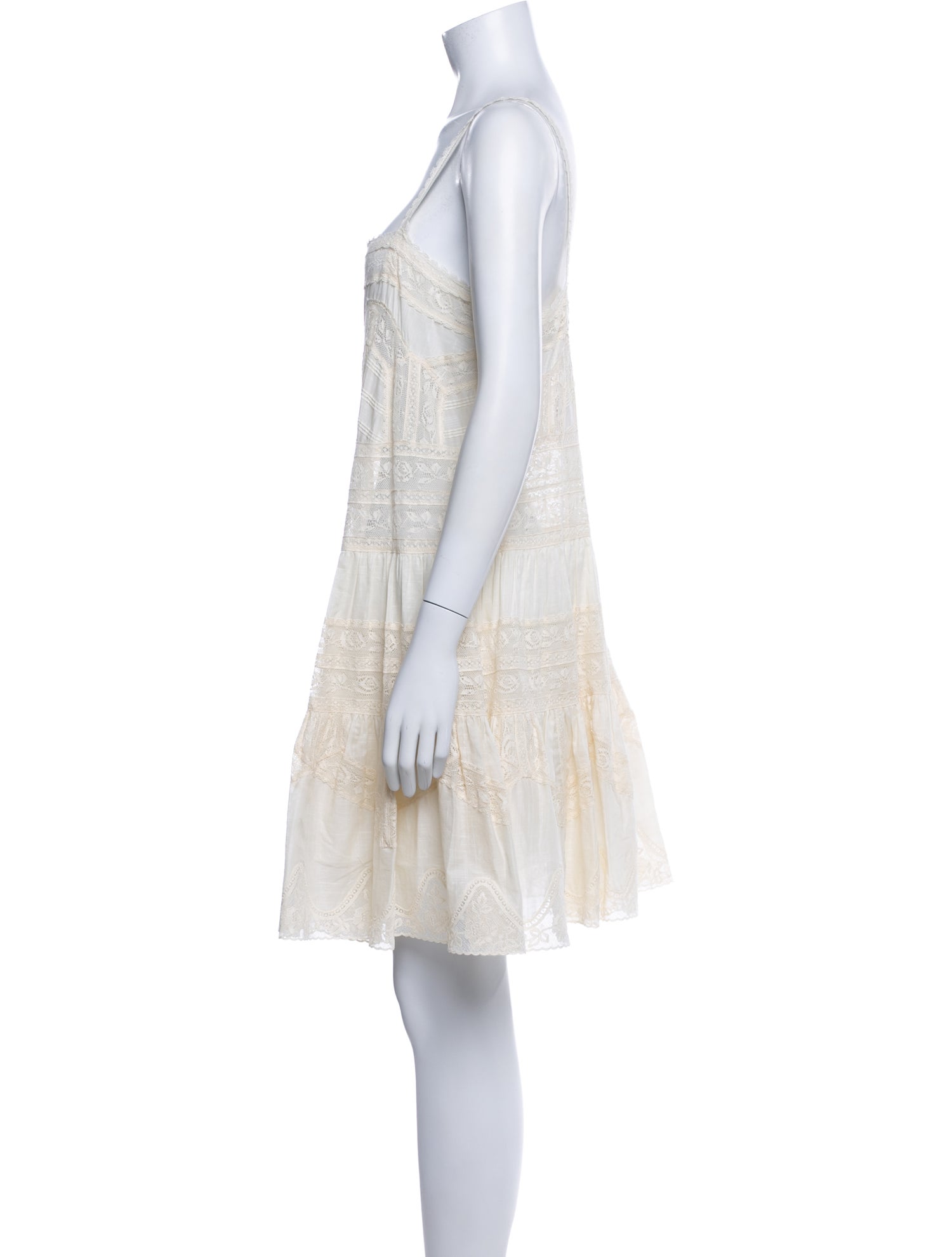 Zimmermann Square Neckline Mini Dress w/ Tags