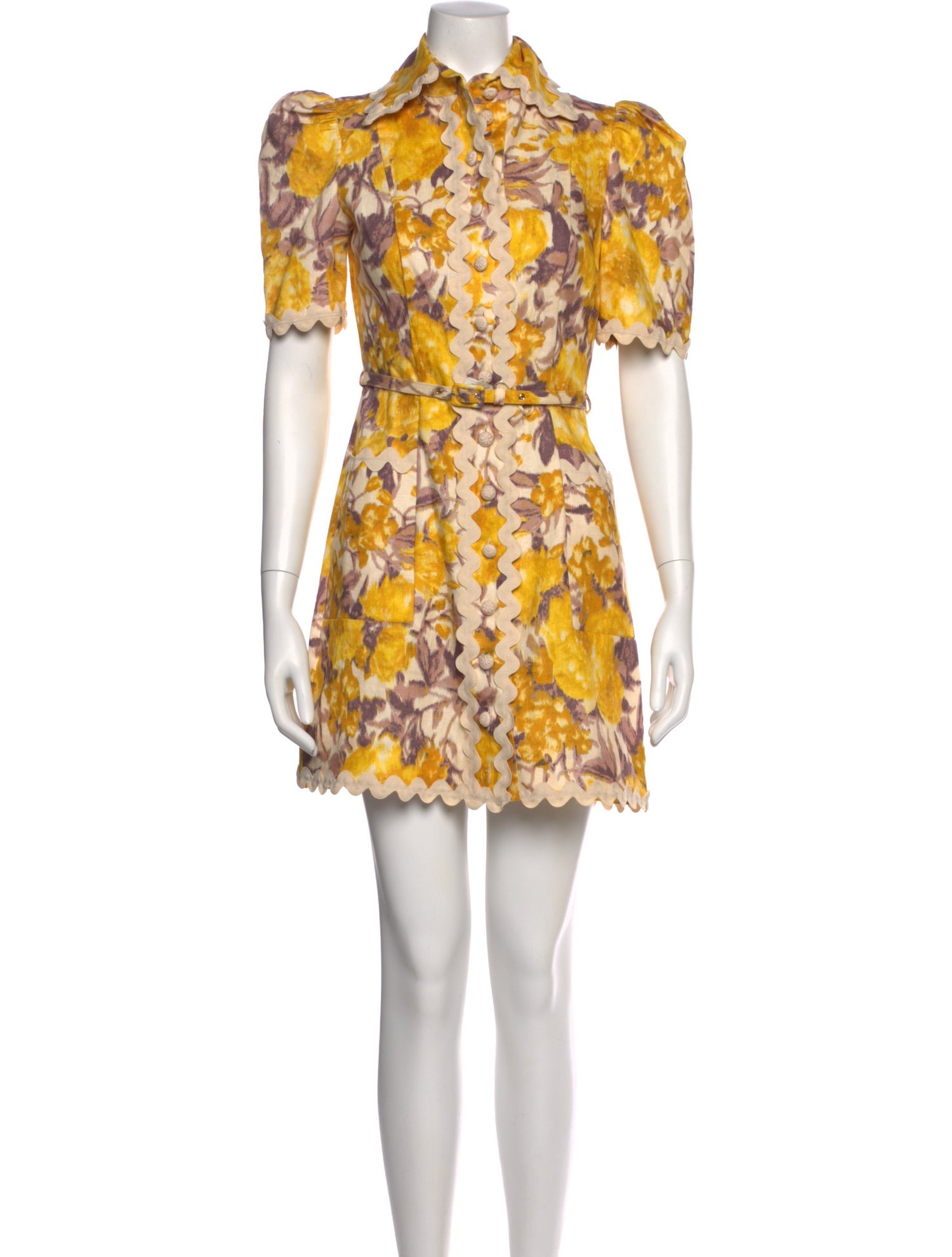 Zimmermann Linen Mini Dress