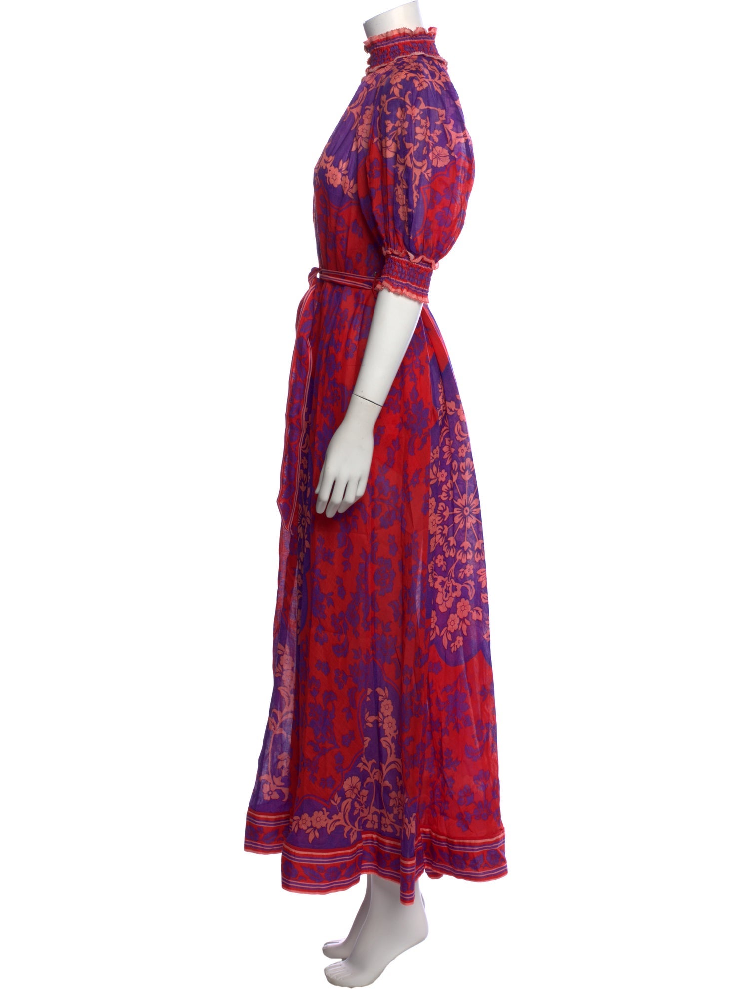 Zimmermann Floral Print Long Dress
