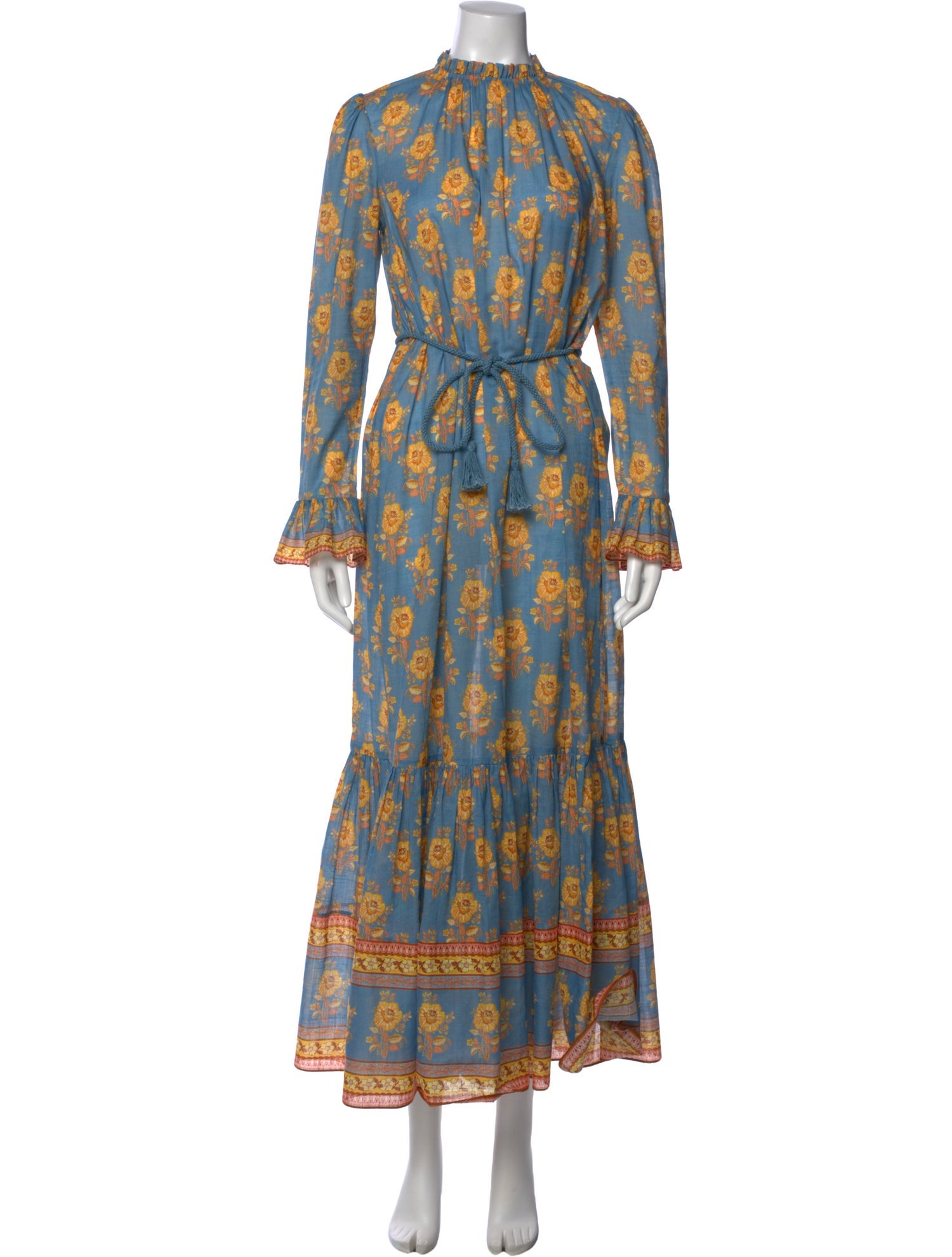 Zimmermann Floral Print Long Dress