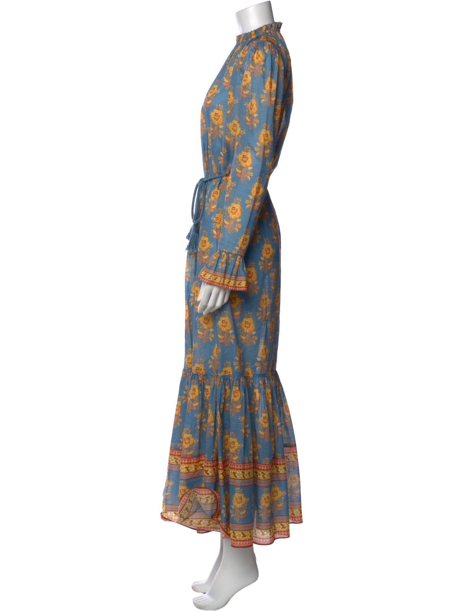 Zimmermann Floral Print Long Dress