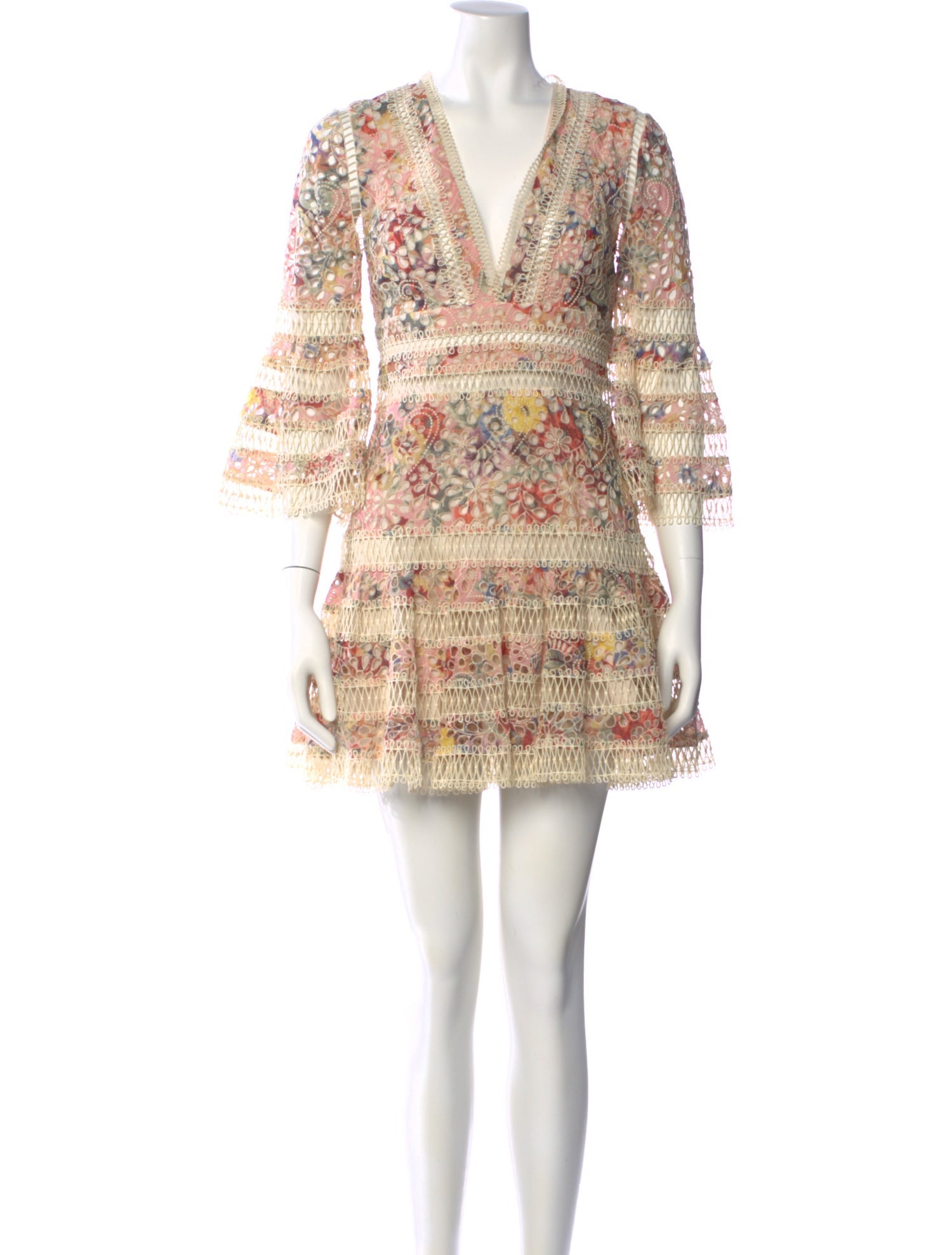 Zimmermann Printed Mini Dress