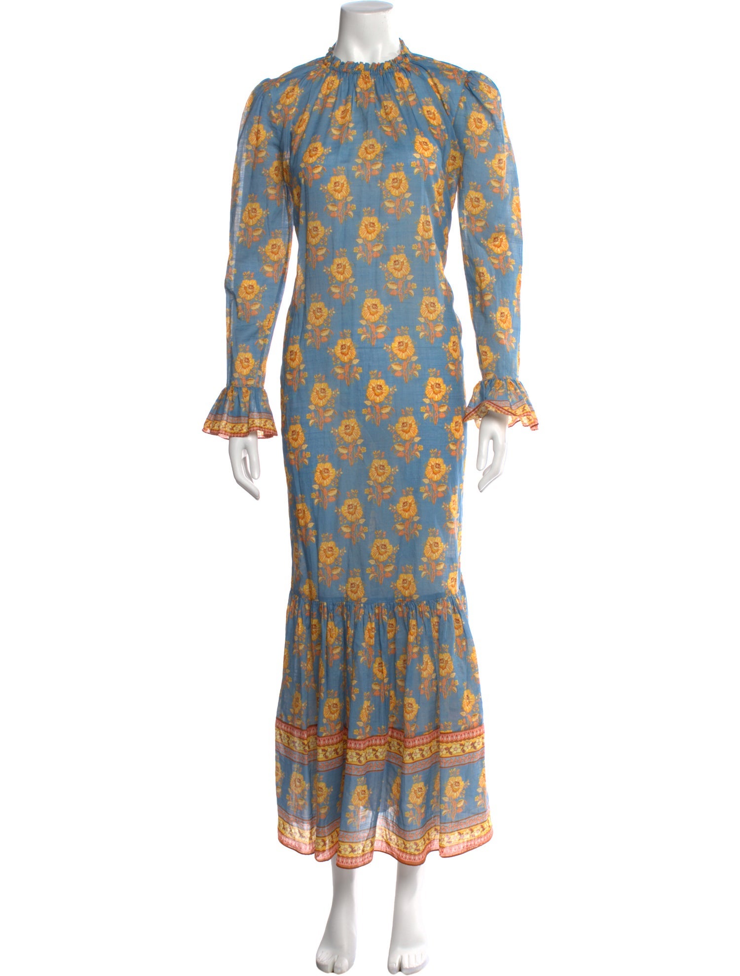 Zimmermann Floral Print Long Dress