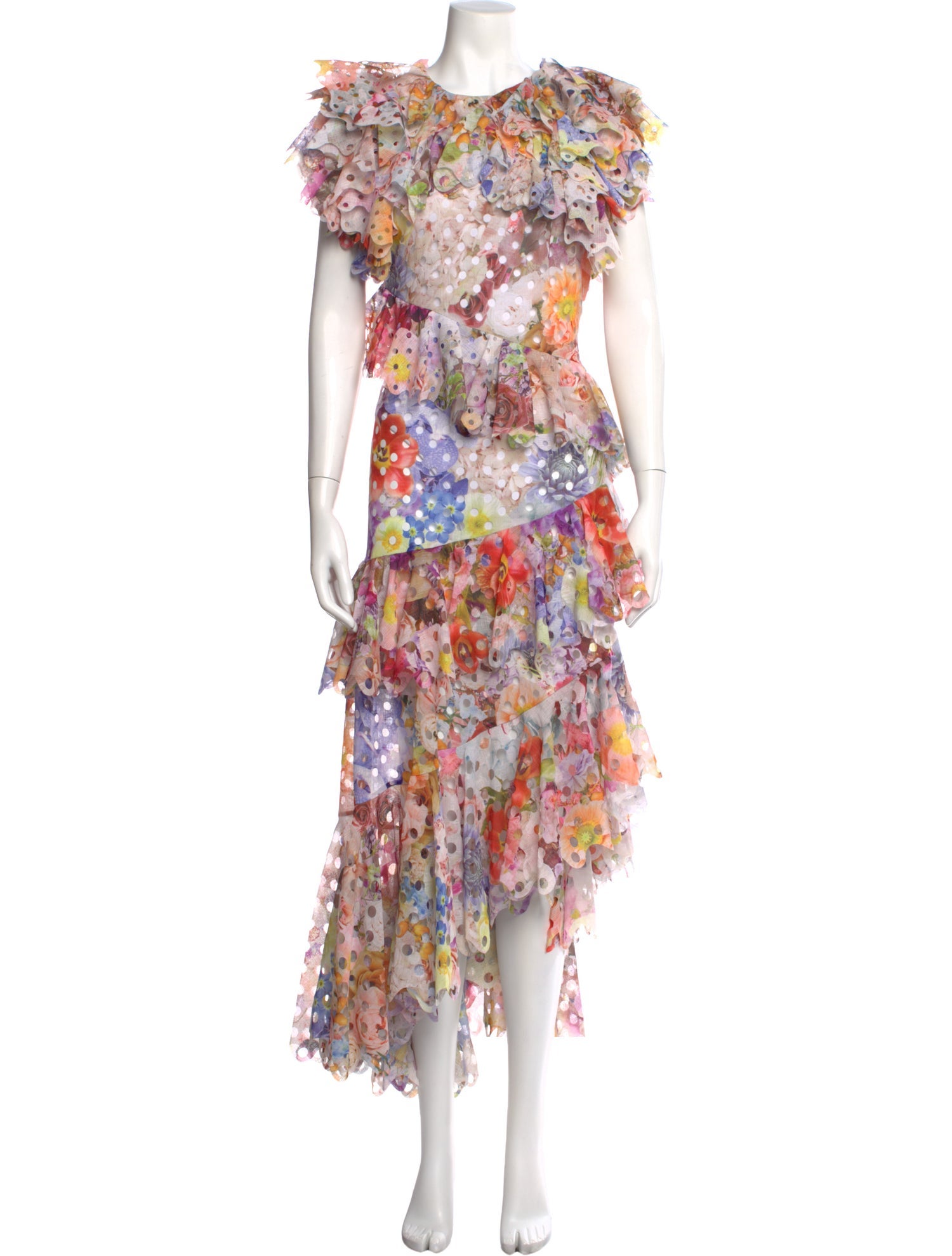 Zimmermann Floral Print Long Dress