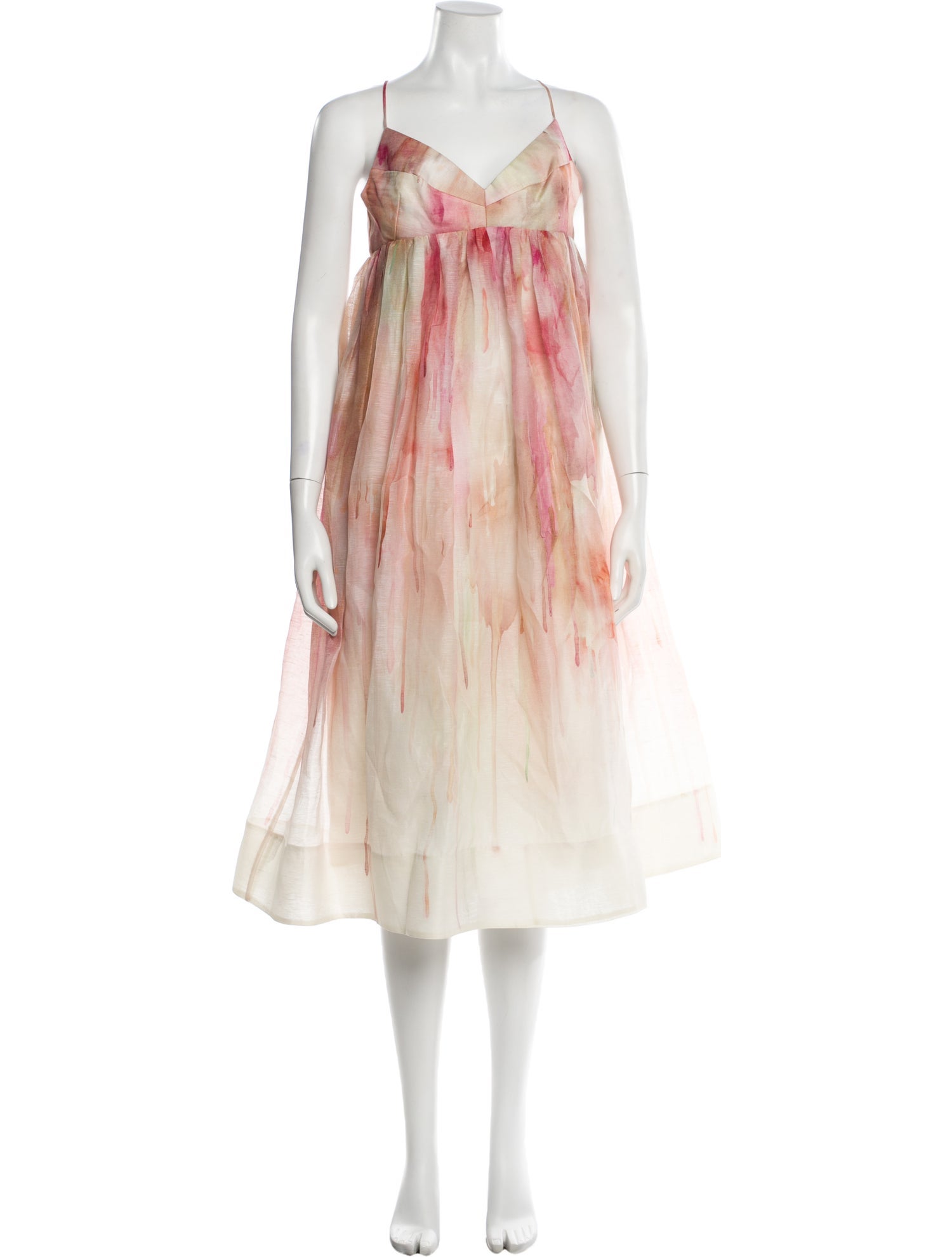 Zimmermann Linen Midi Length Dress