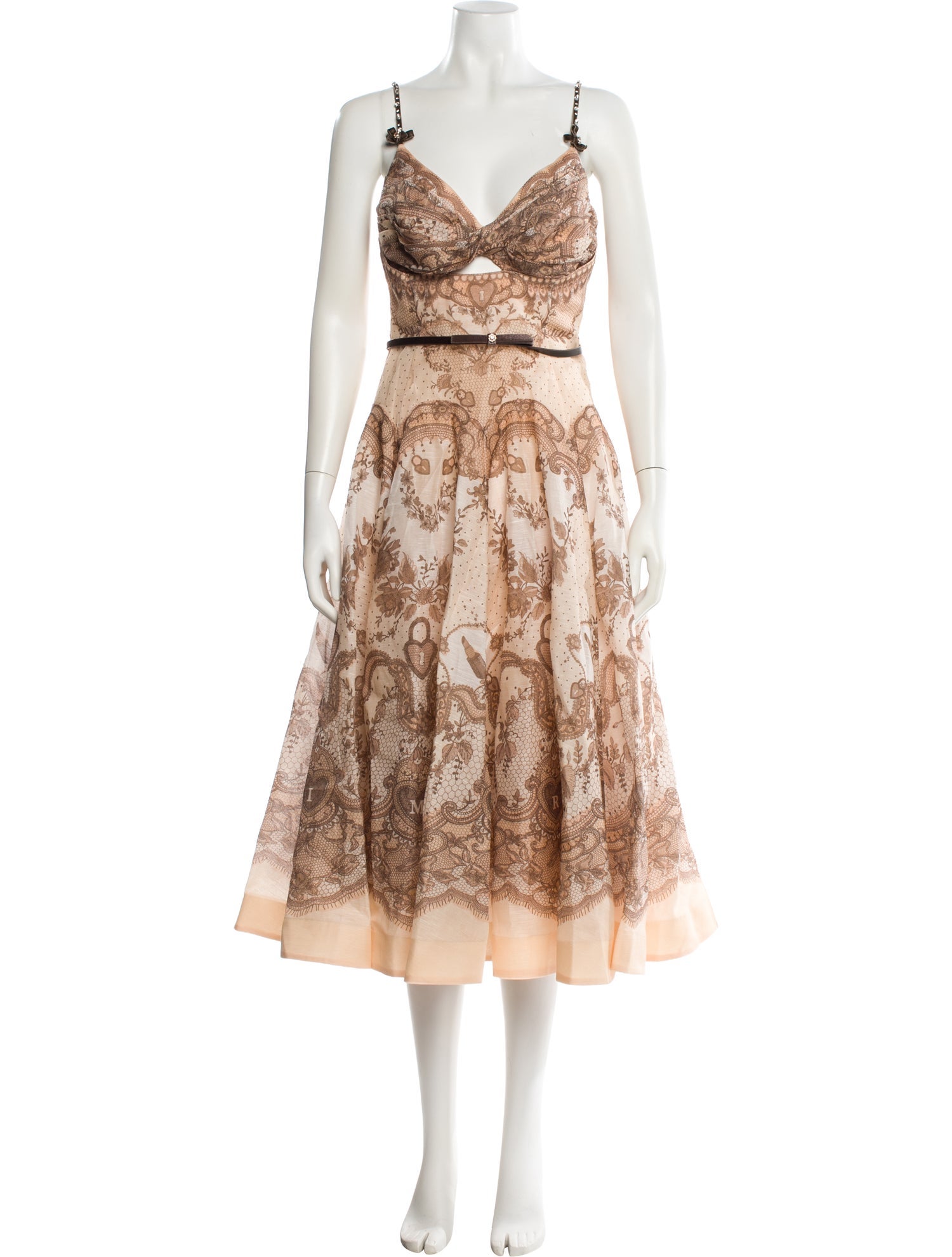 Zimmermann Linen Midi Length Dress