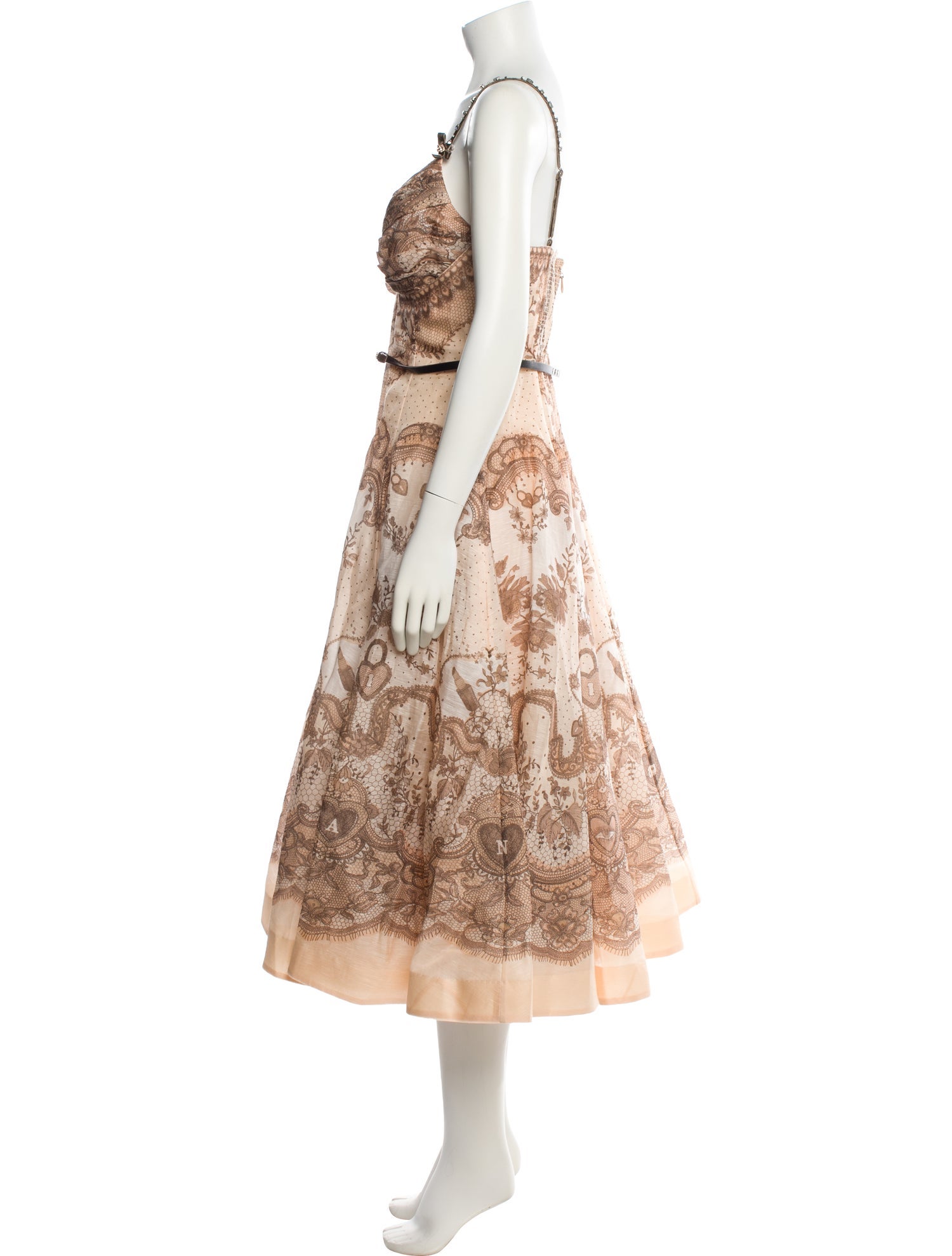 Zimmermann Linen Midi Length Dress