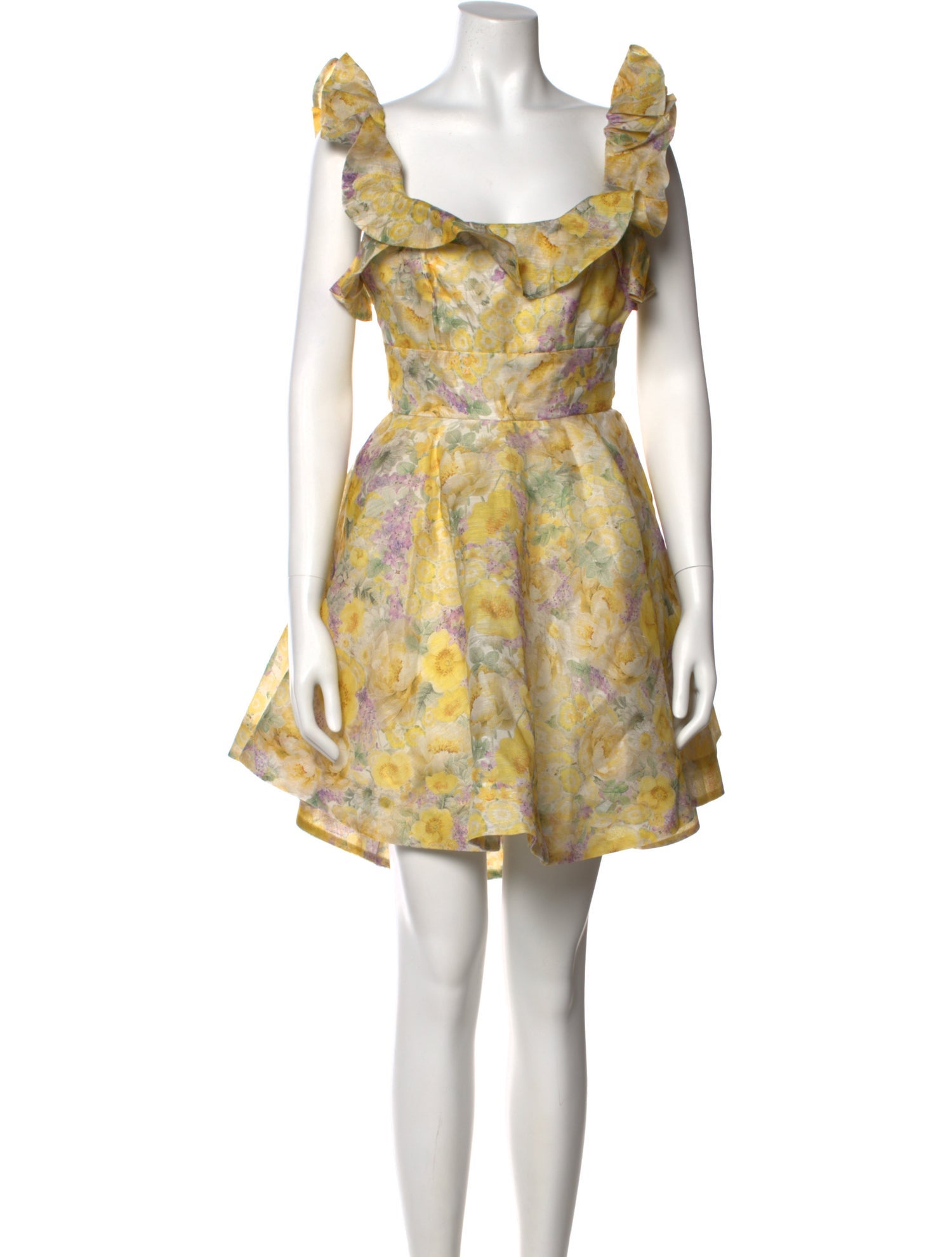 Zimmermann Linen Mini Dress