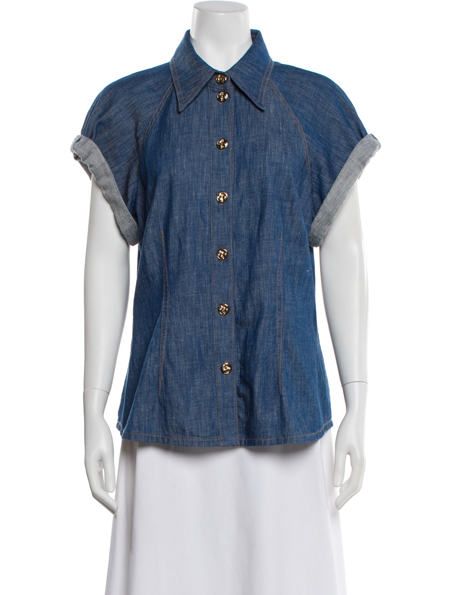 Zimmermann Short Sleeve Blouse