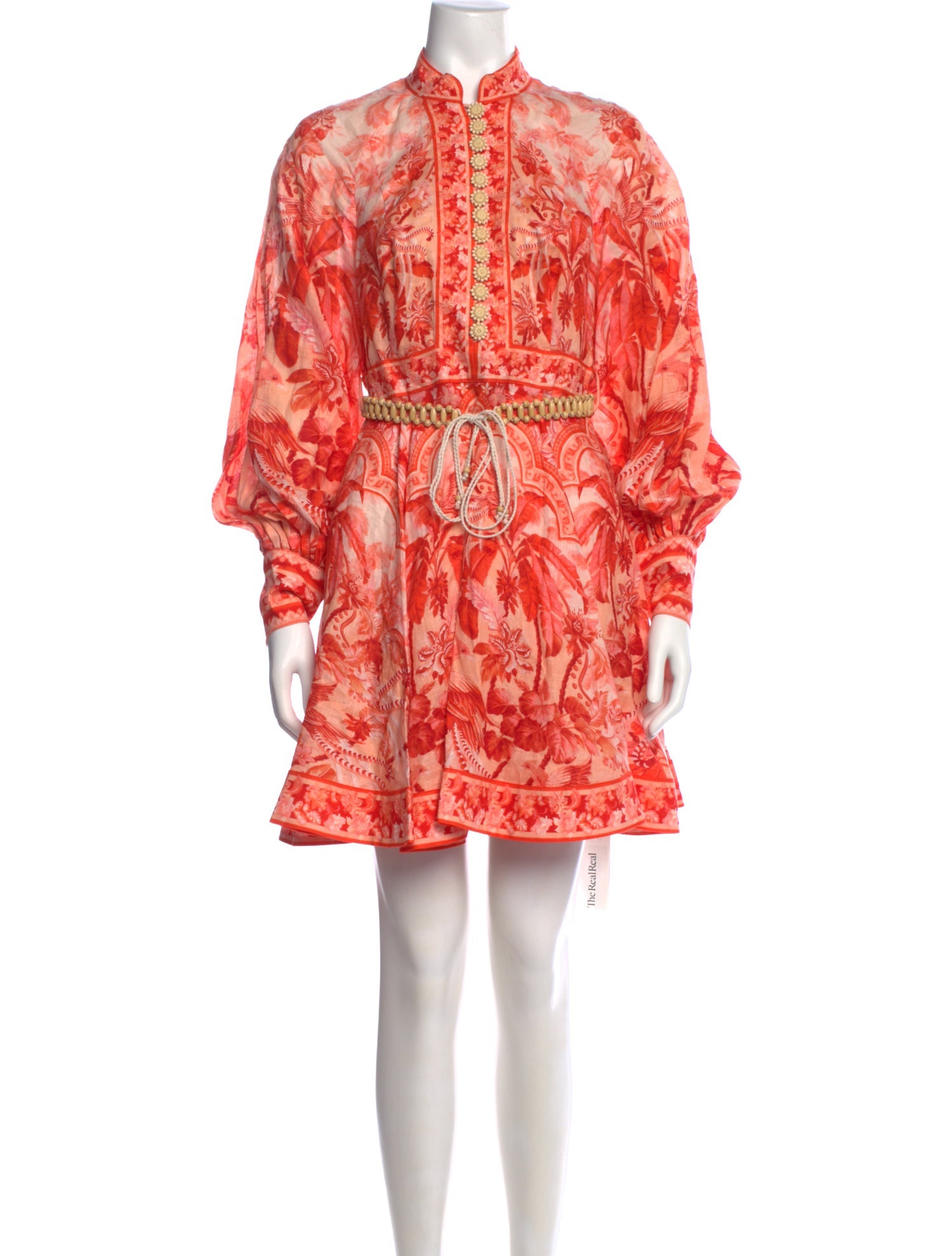 Zimmermann Linen Mini Dress