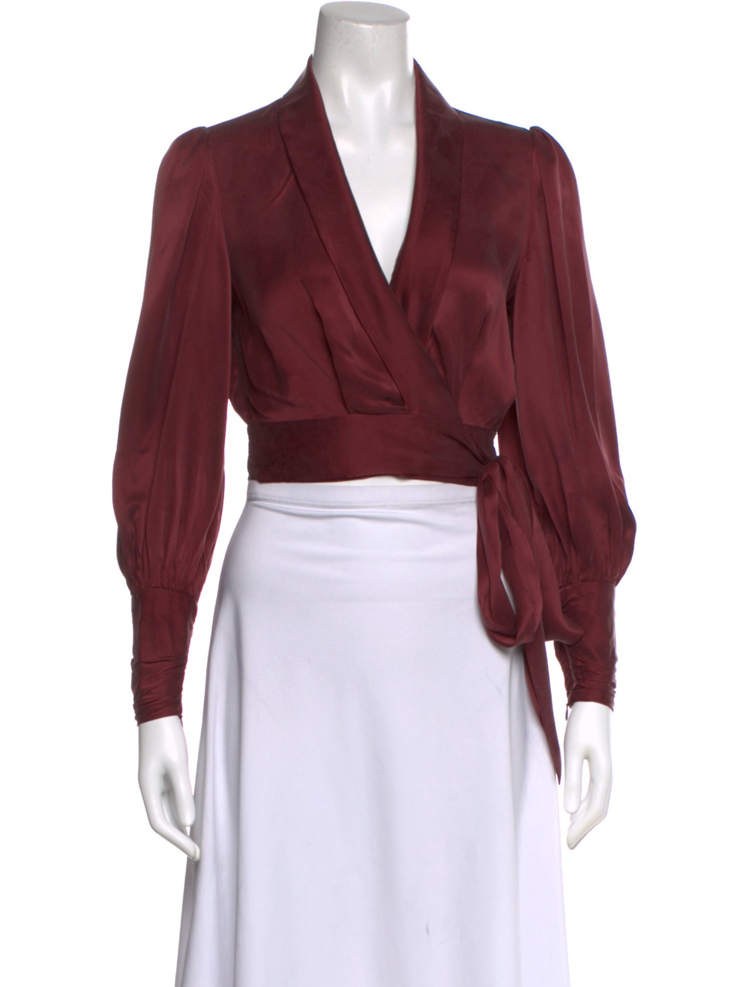 Zimmermann Silk V-Neck Blouse