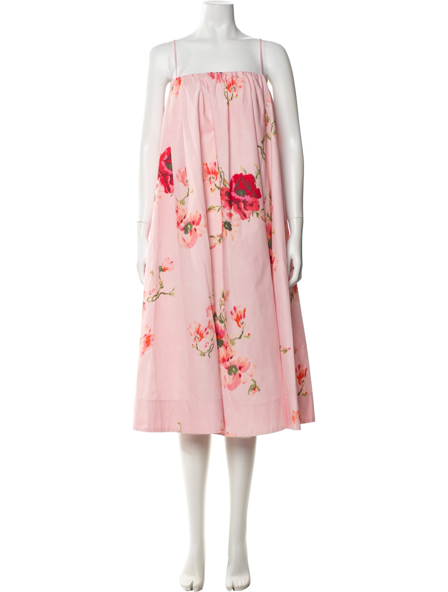 Zimmermann Floral Print Midi Length Dress