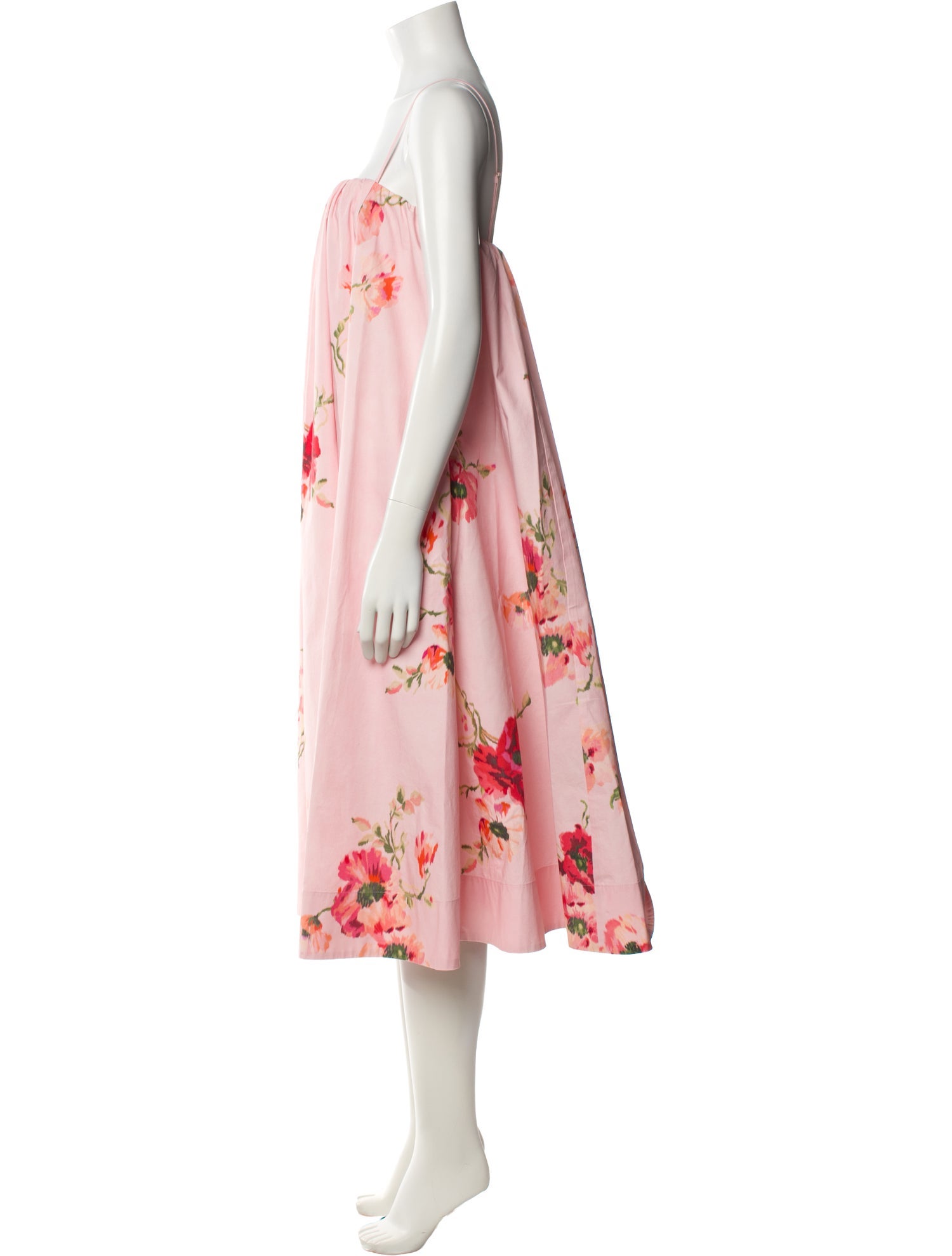 Zimmermann Floral Print Midi Length Dress