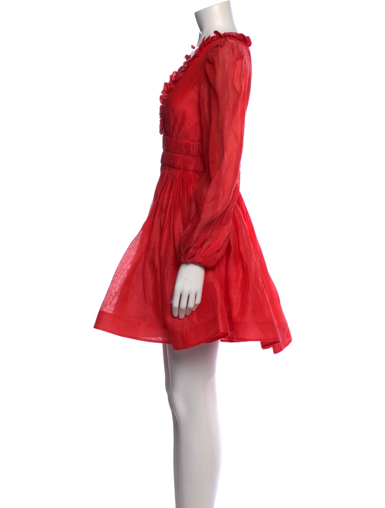 Zimmermann Linen Mini Dress