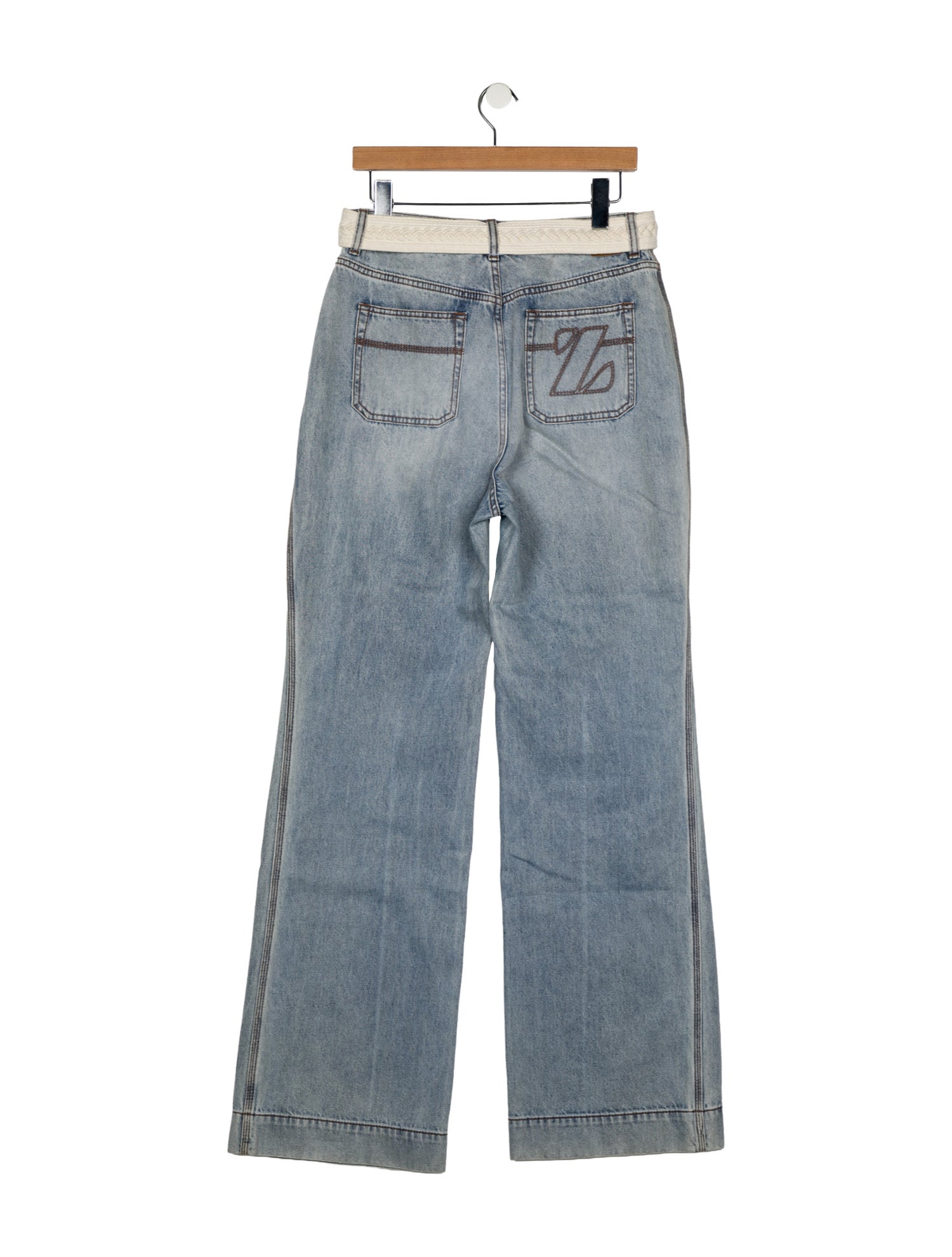 Zimmermann High-Rise Wide Leg Jeans