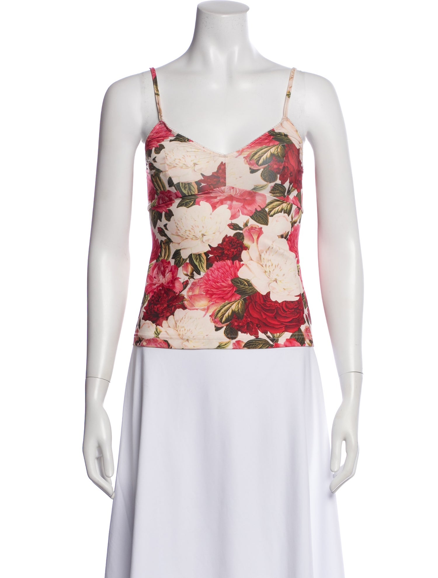 Zimmermann Floral Print V-Neck Top