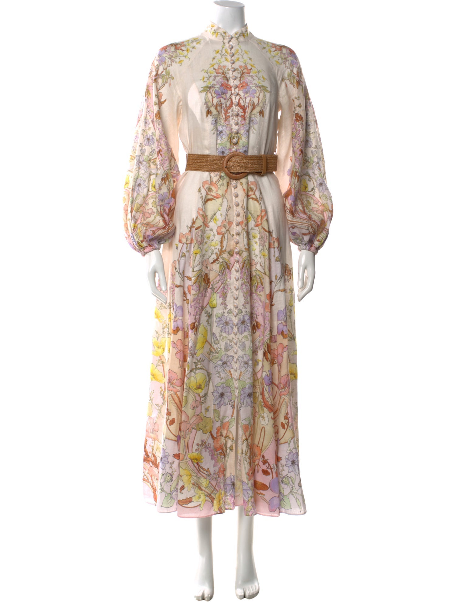 Zimmermann Linen Long Dress