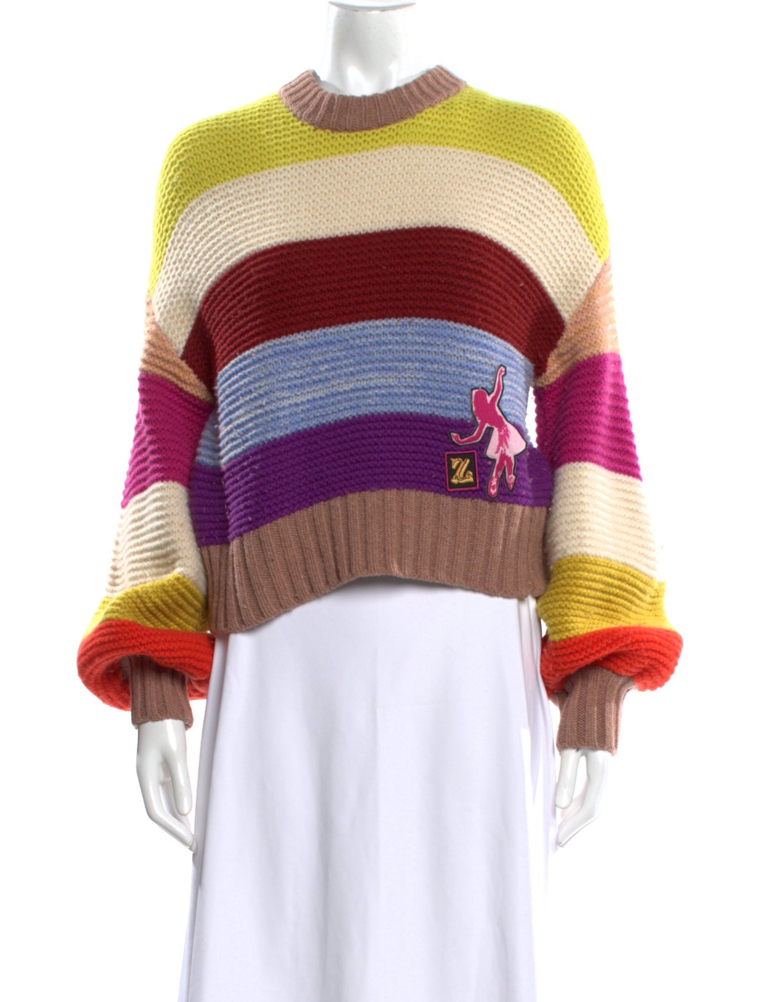 Zimmermann Merino Wool Striped Sweater