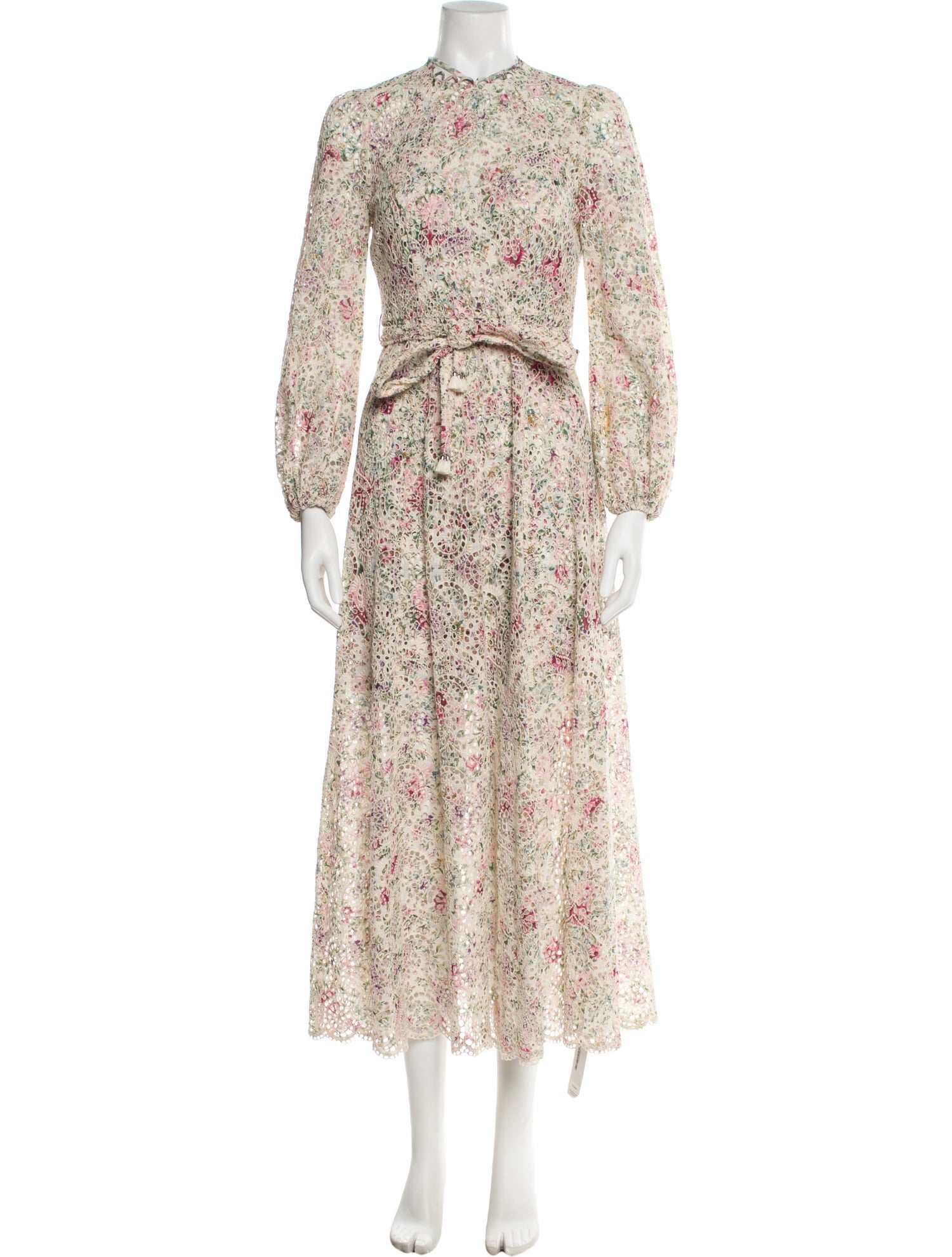 Zimmermann Floral Print Long Dress