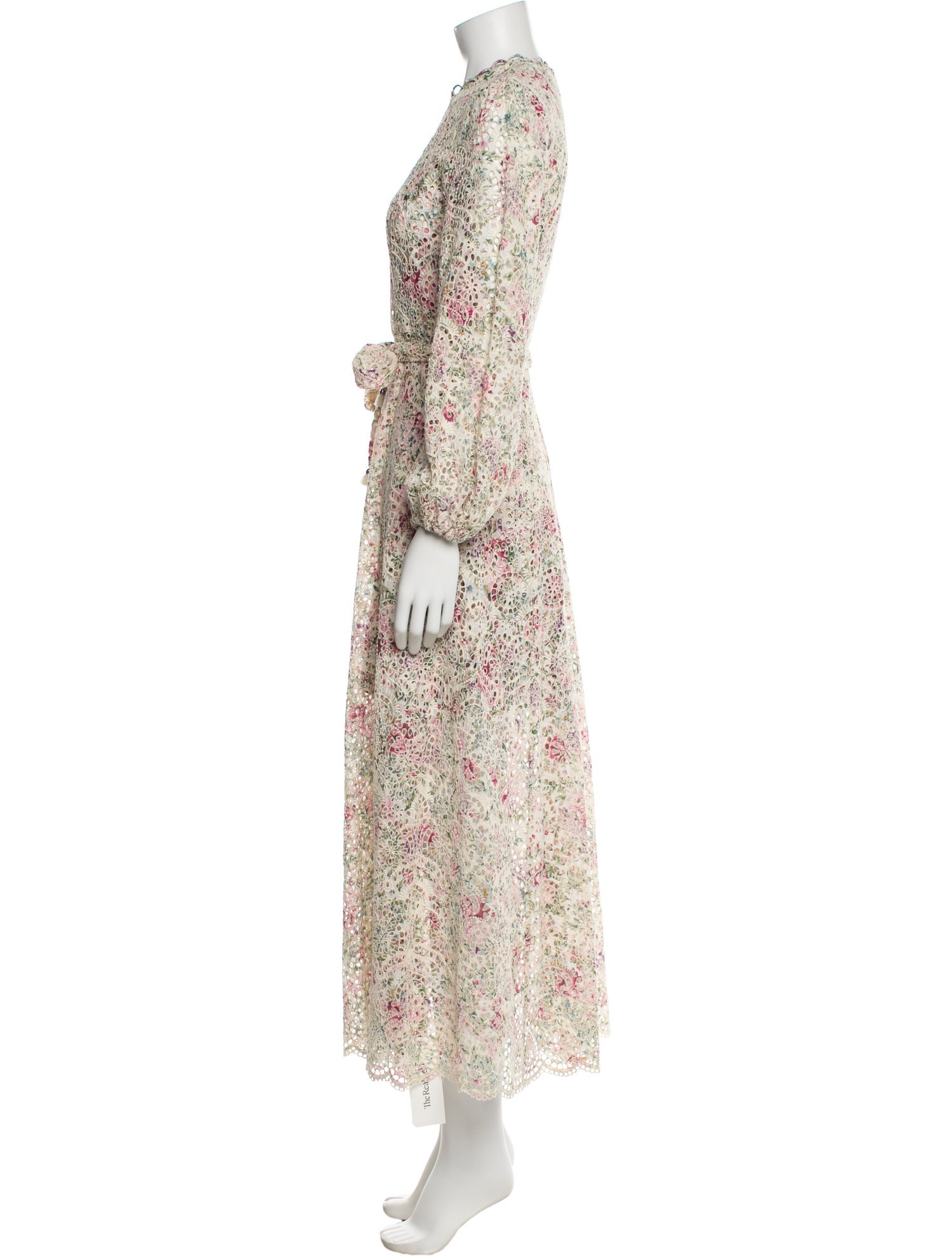 Zimmermann Floral Print Long Dress