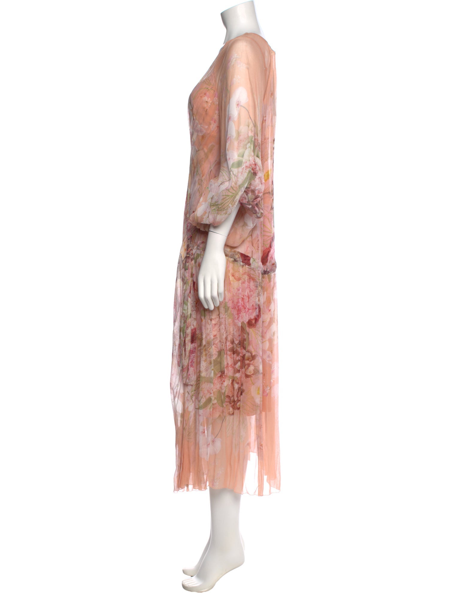 Zimmermann Floral Print Long Dress