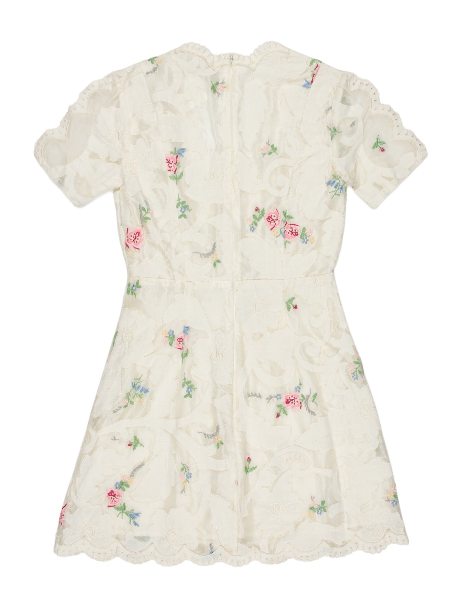 Zimmermann Floral Print Mini Dress