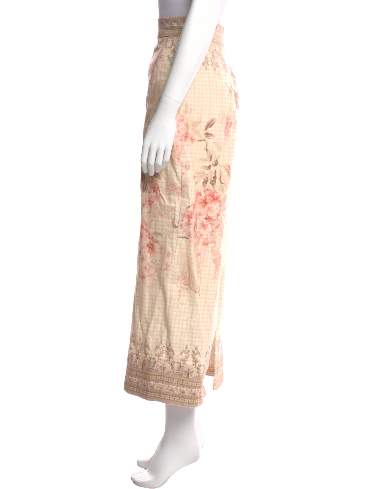 Zimmermann Linen Midi Length Skirt