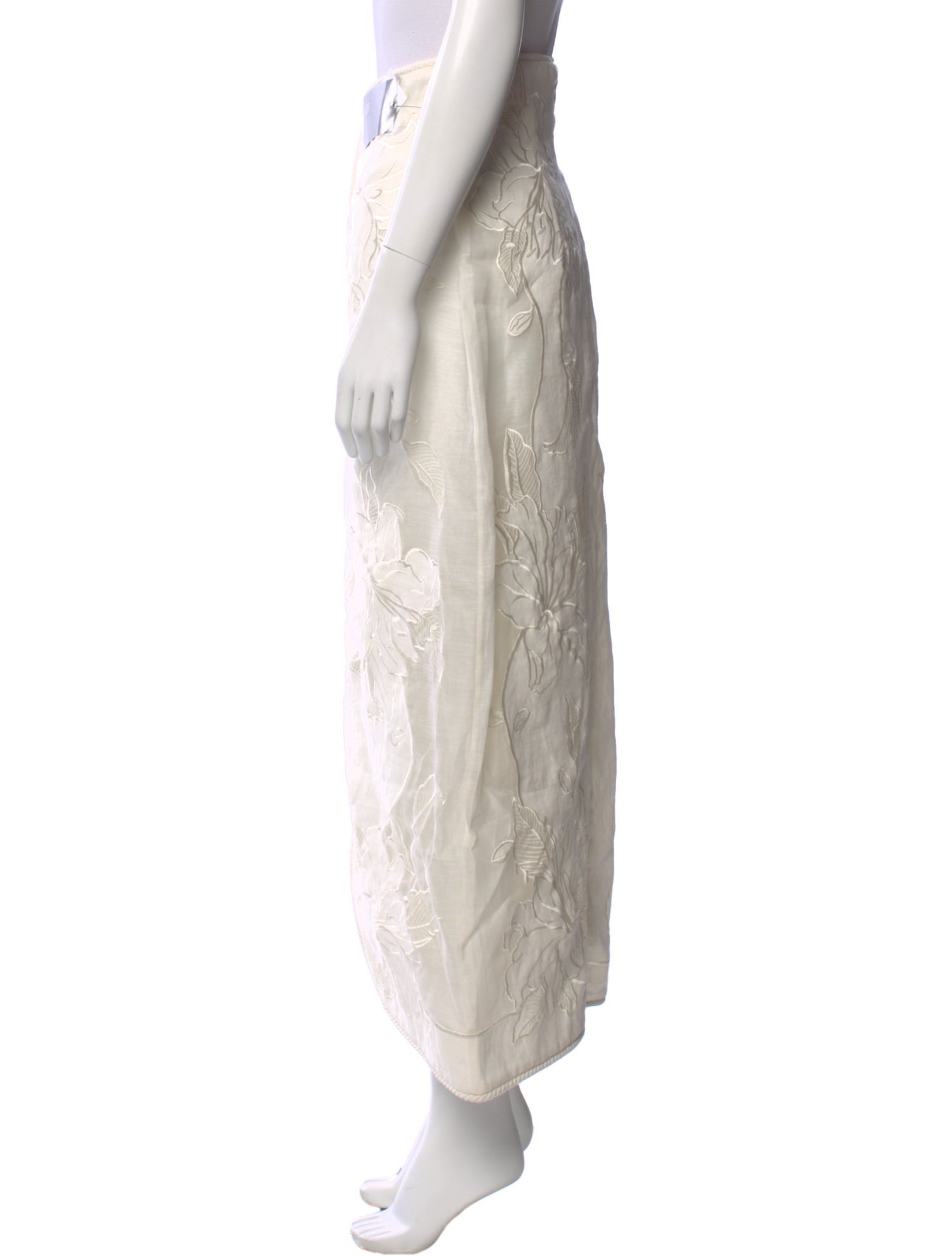 Zimmermann Linen Long Skirt